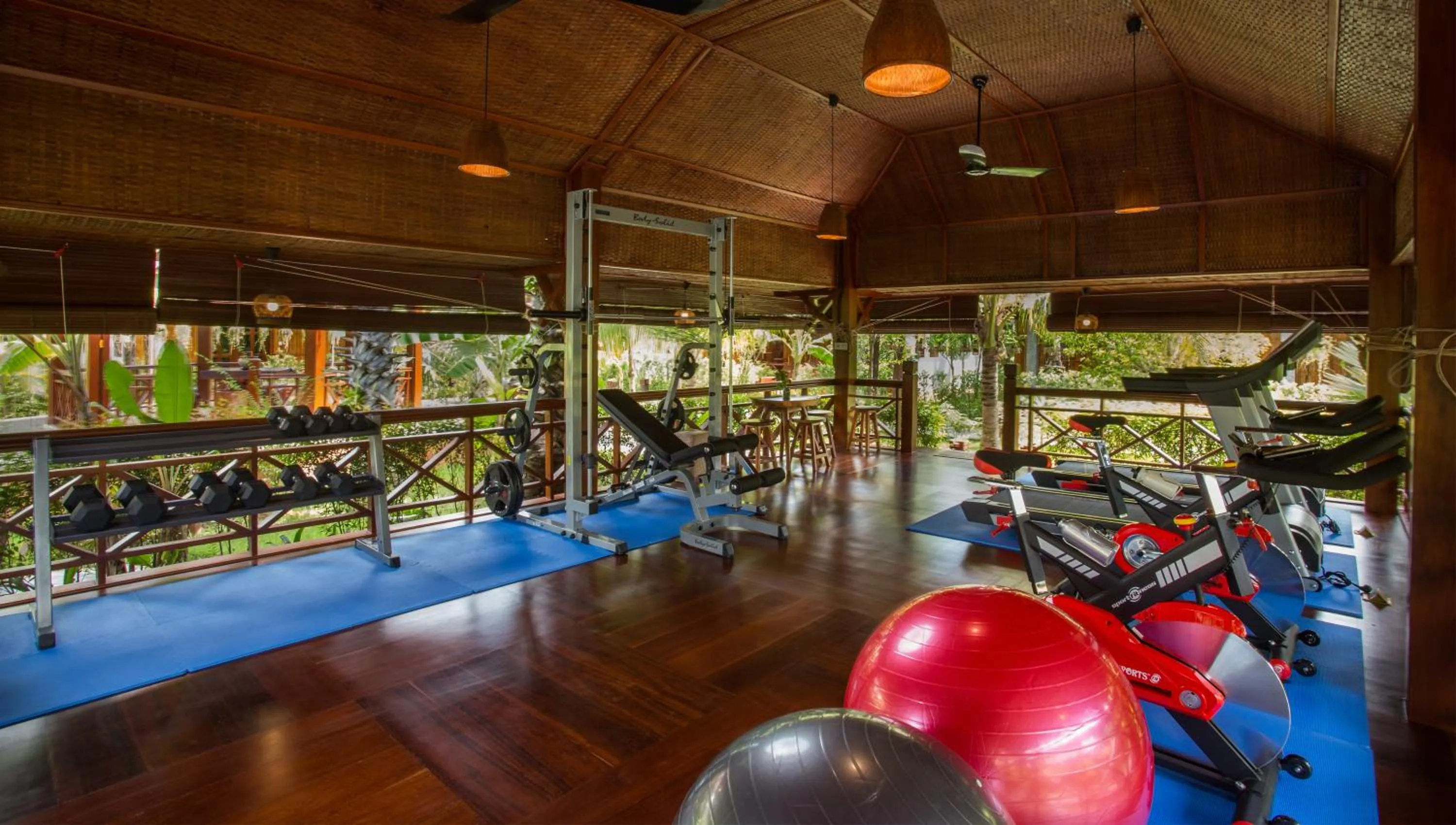 Fitness centre/facilities in BB Angkor Green Resort