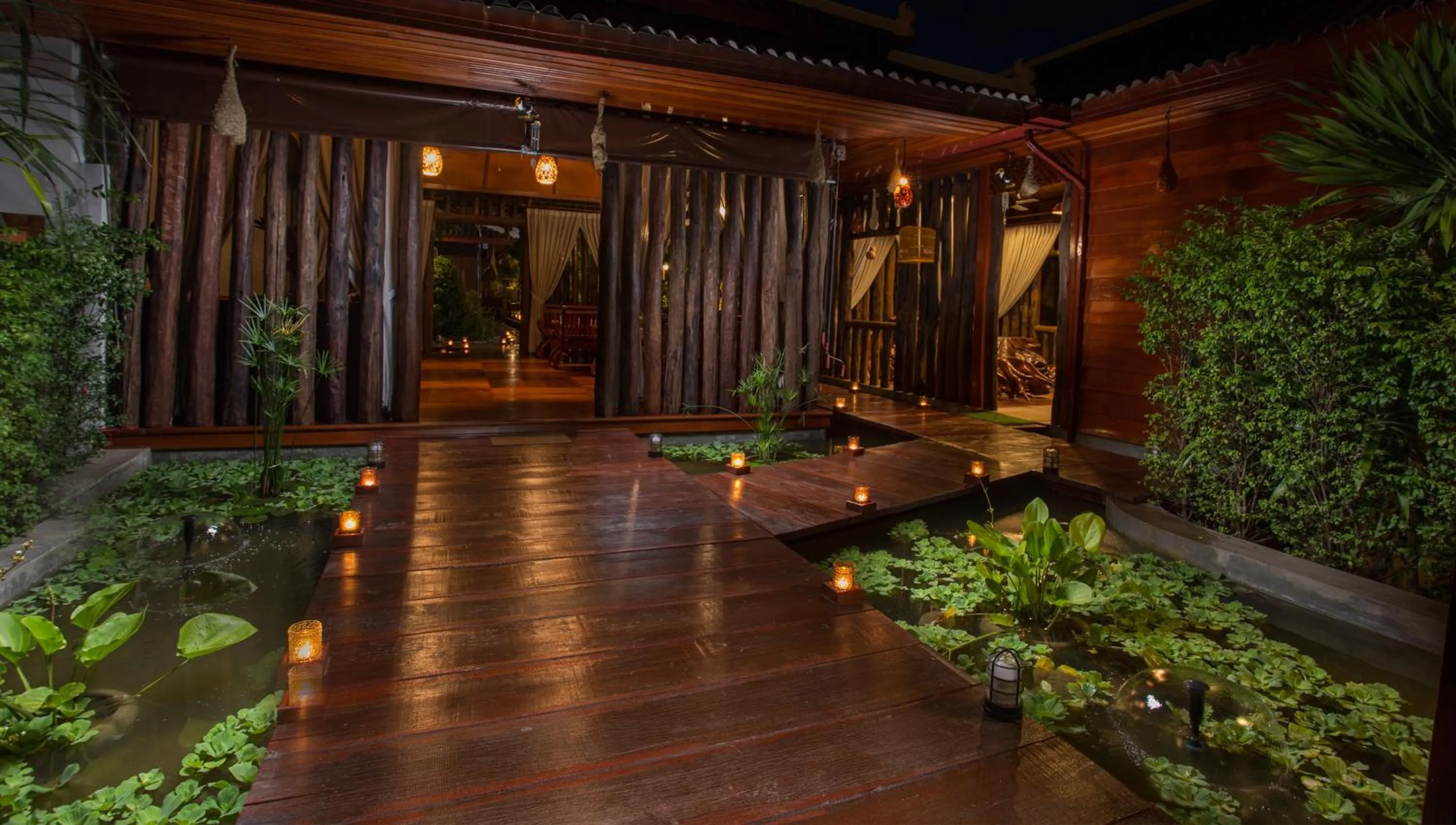 Facade/entrance in BB Angkor Green Resort