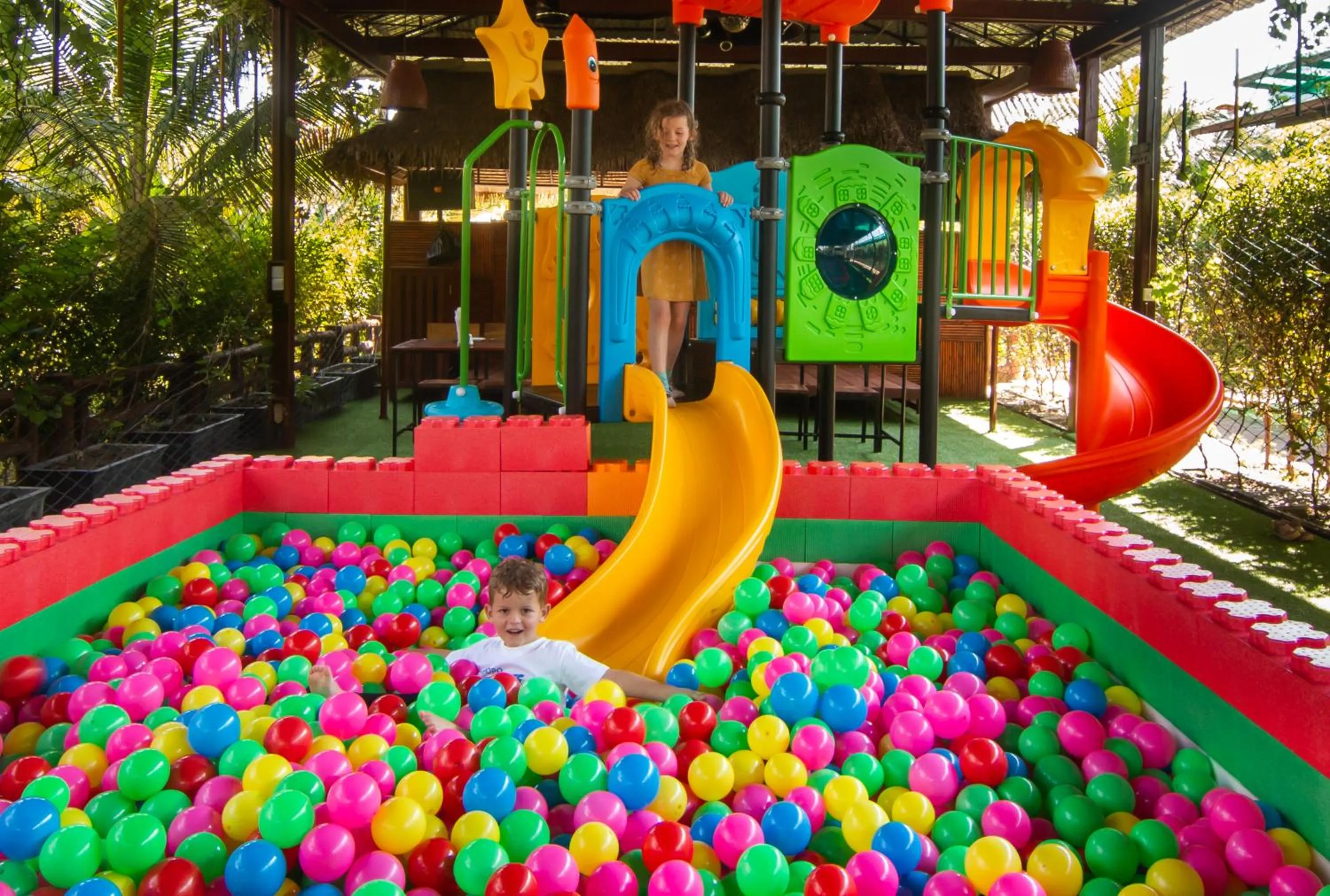Children play ground in BB Angkor Green Resort