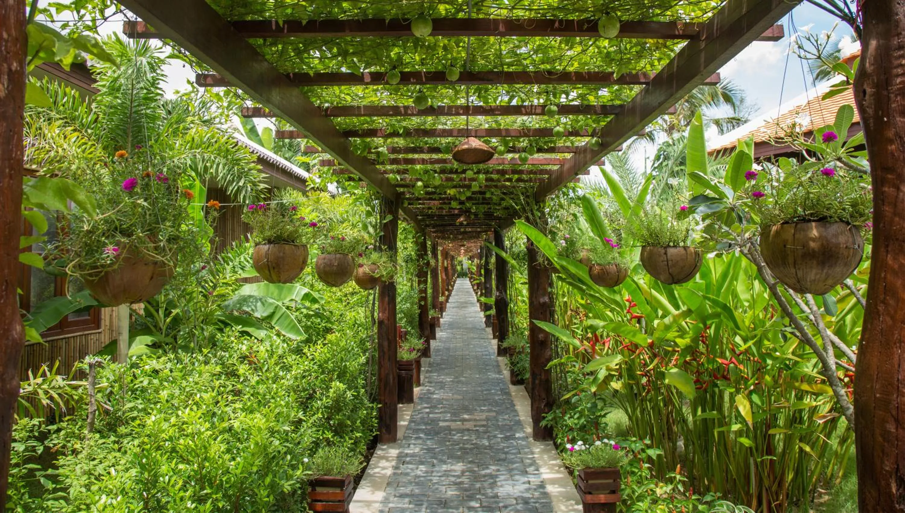 Garden in BB Angkor Green Resort