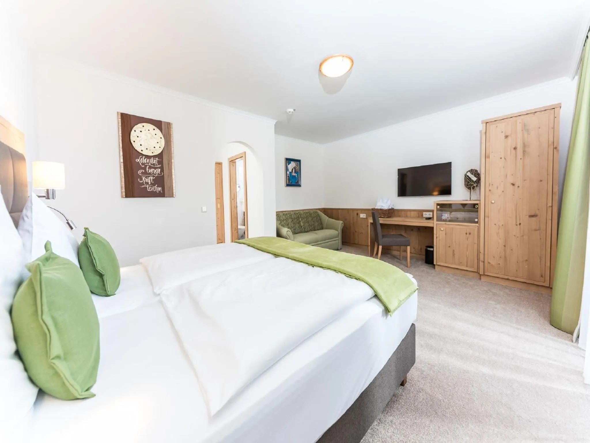 Bed in Vitalhotel Marienhof