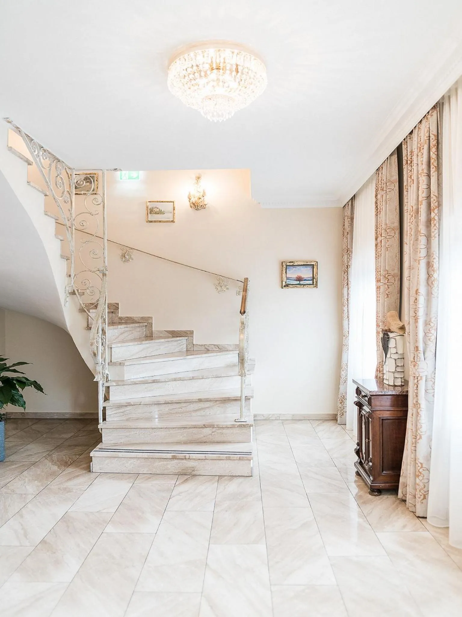 Decorative detail, Bed in Vitalhotel Marienhof