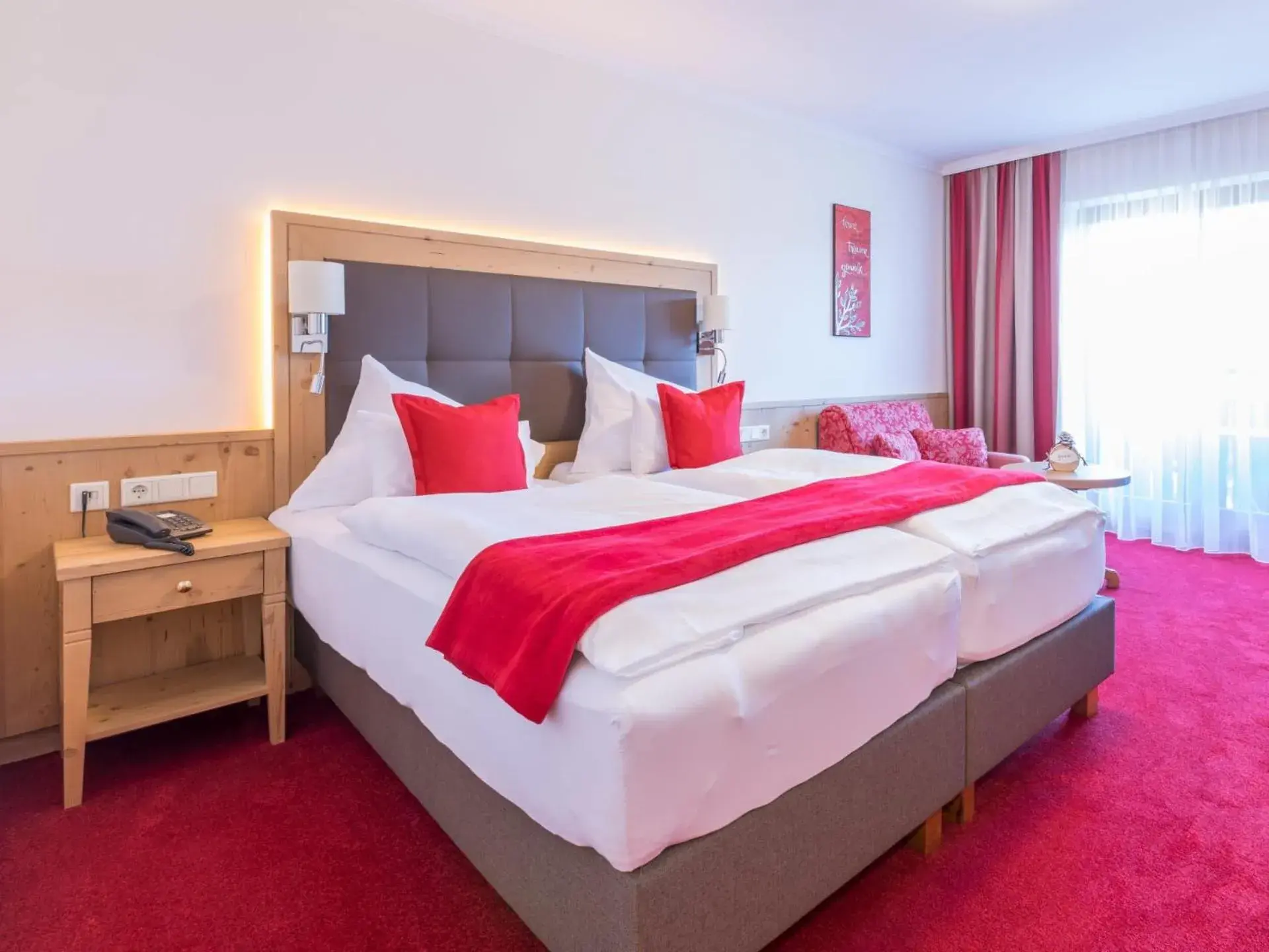 Double Room with Balcony in Vitalhotel Marienhof Double Room with Balcony in Vitalhotel Marienhof