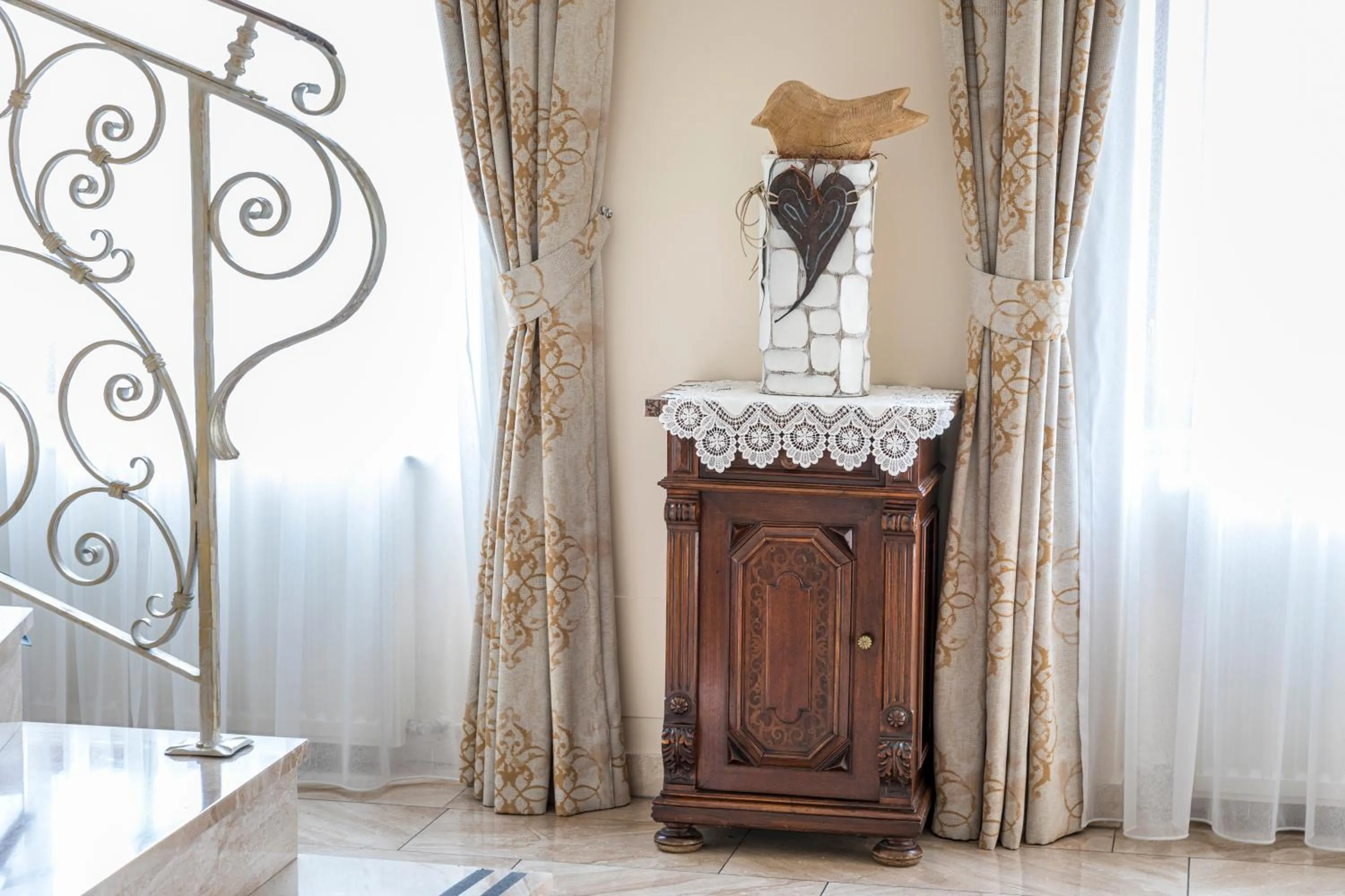 Decorative detail in Vitalhotel Marienhof