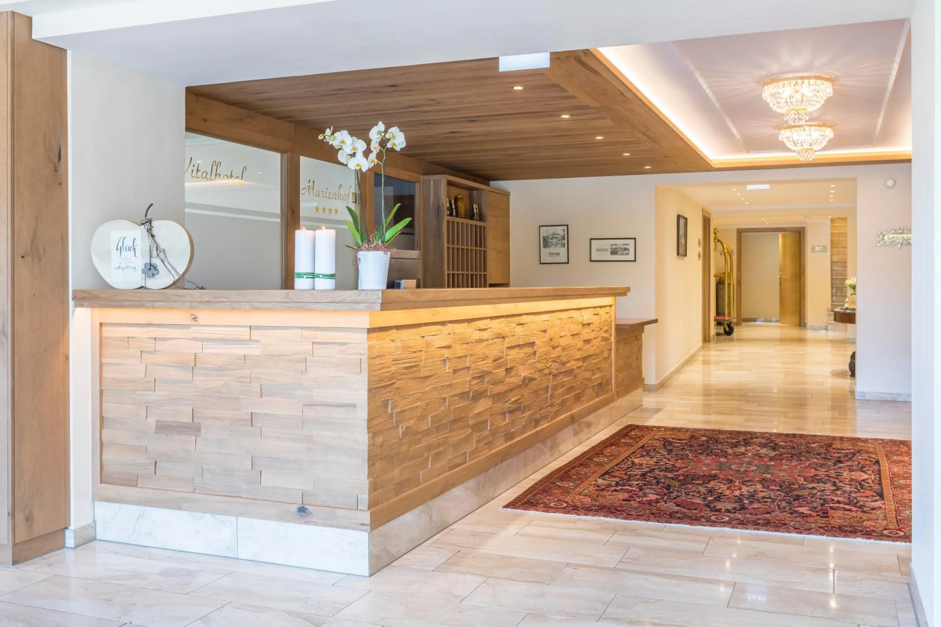 Lobby or reception in Vitalhotel Marienhof