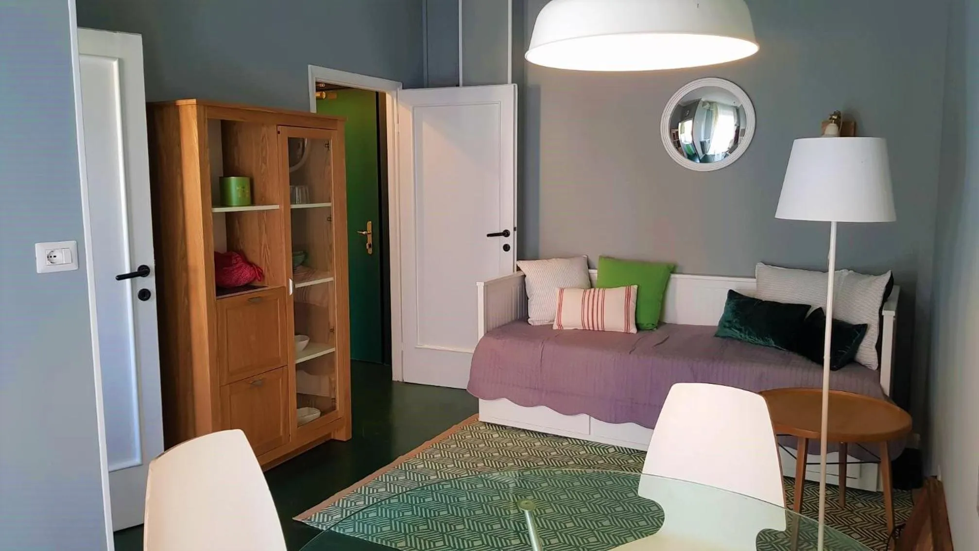 Living room, Bed in Residence Pian della Nave