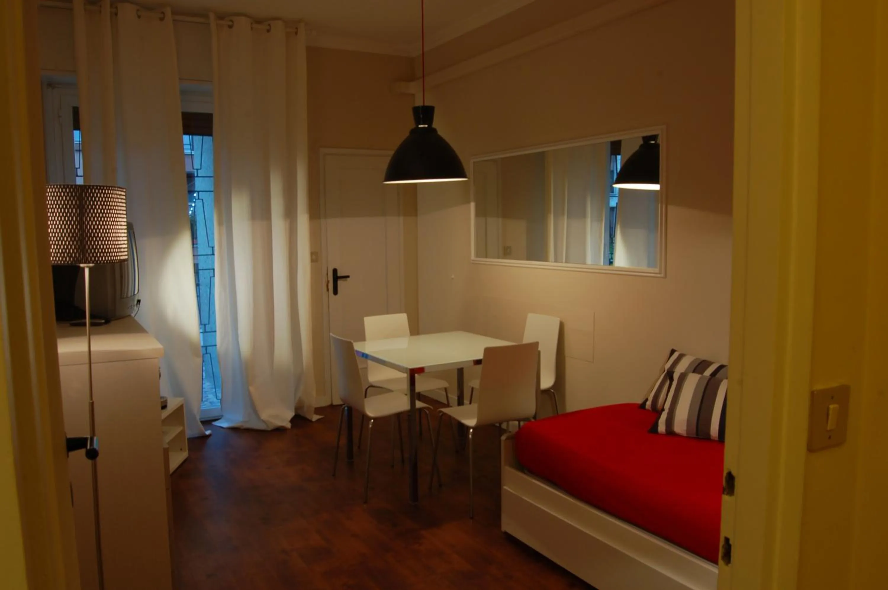 Living room, Bed in Residence Pian della Nave