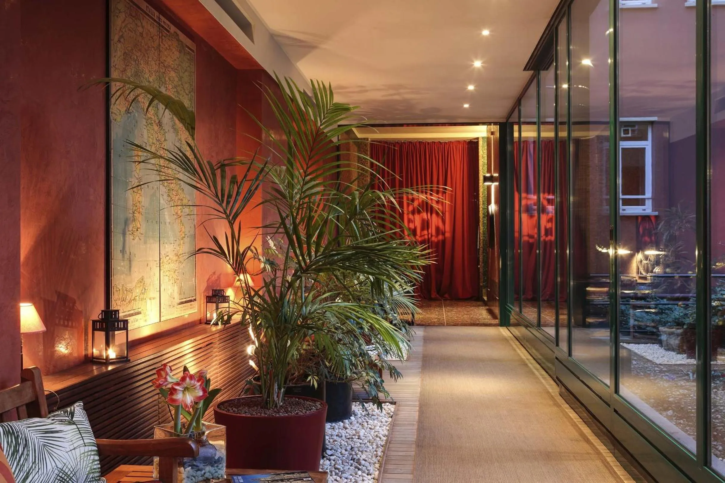 Decorative detail in Residence Pian della Nave