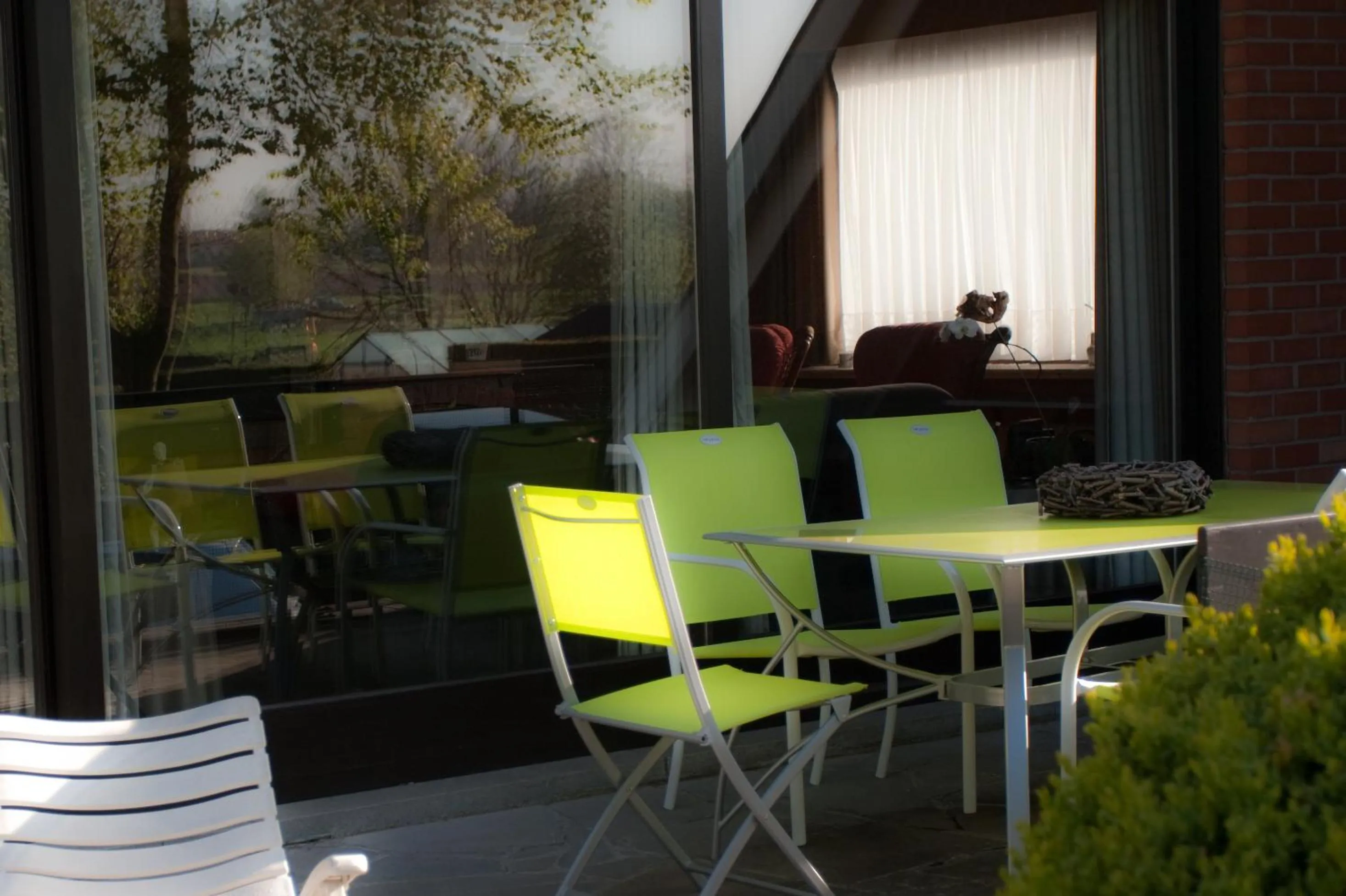 Balcony/Terrace in B&B Goudsbloempje