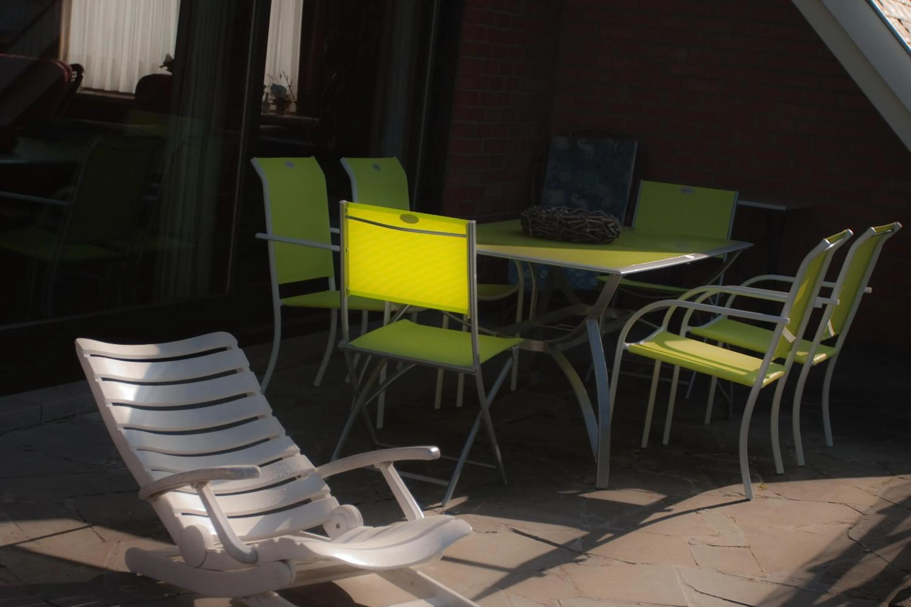 Balcony/Terrace in B&B Goudsbloempje