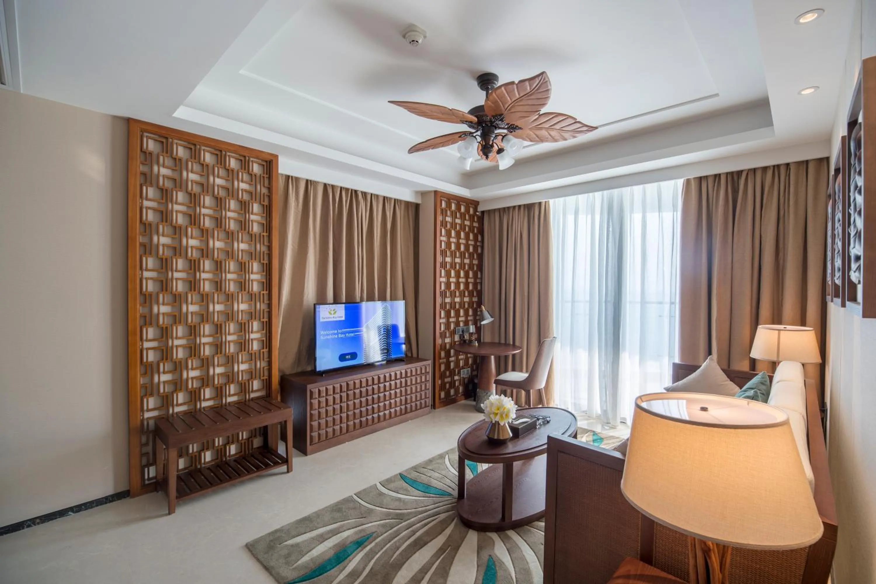 Living room in Jing Shang Hotel