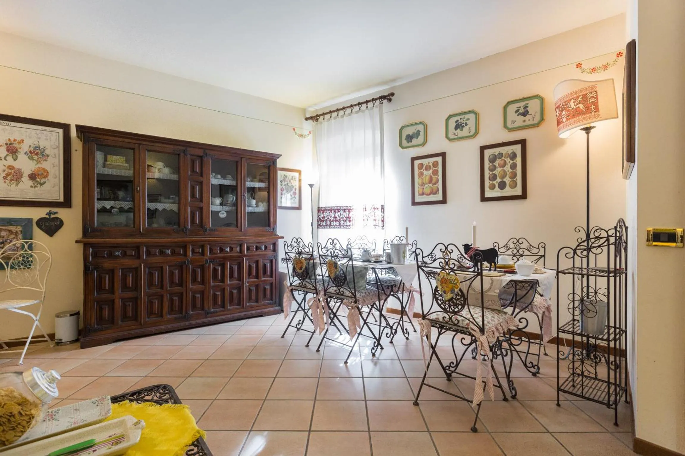 Italian breakfast in B&B New Day