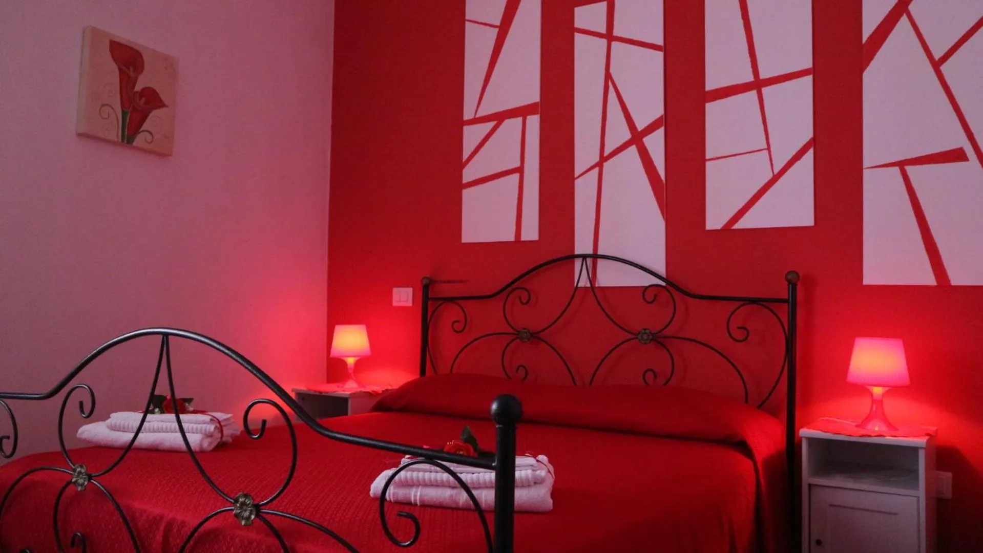 Bedroom, Bed in Villa Bema