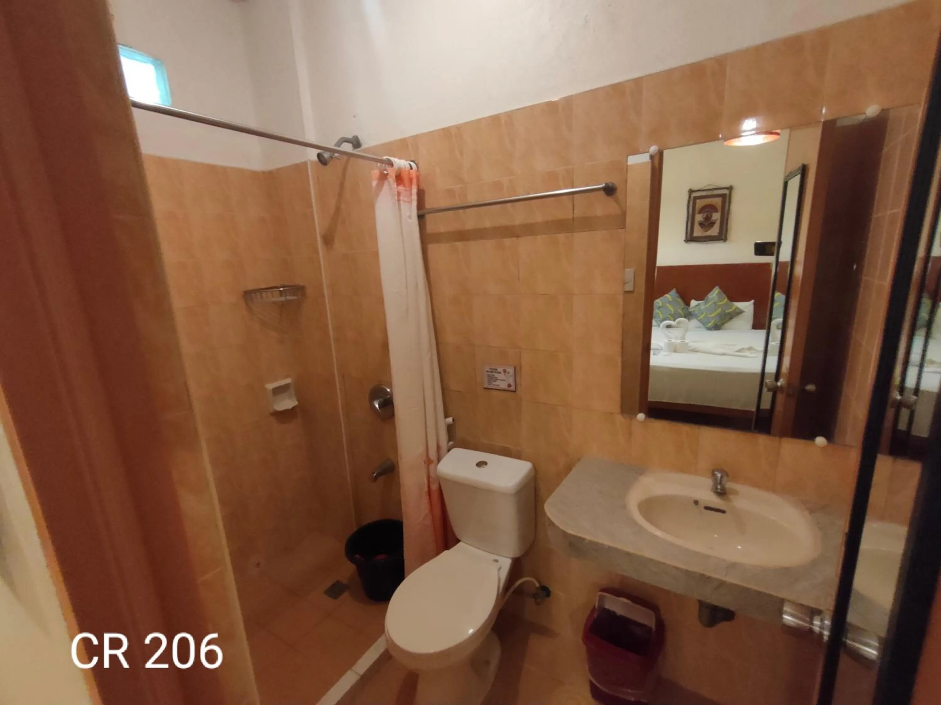 Shower in Sulu Plaza