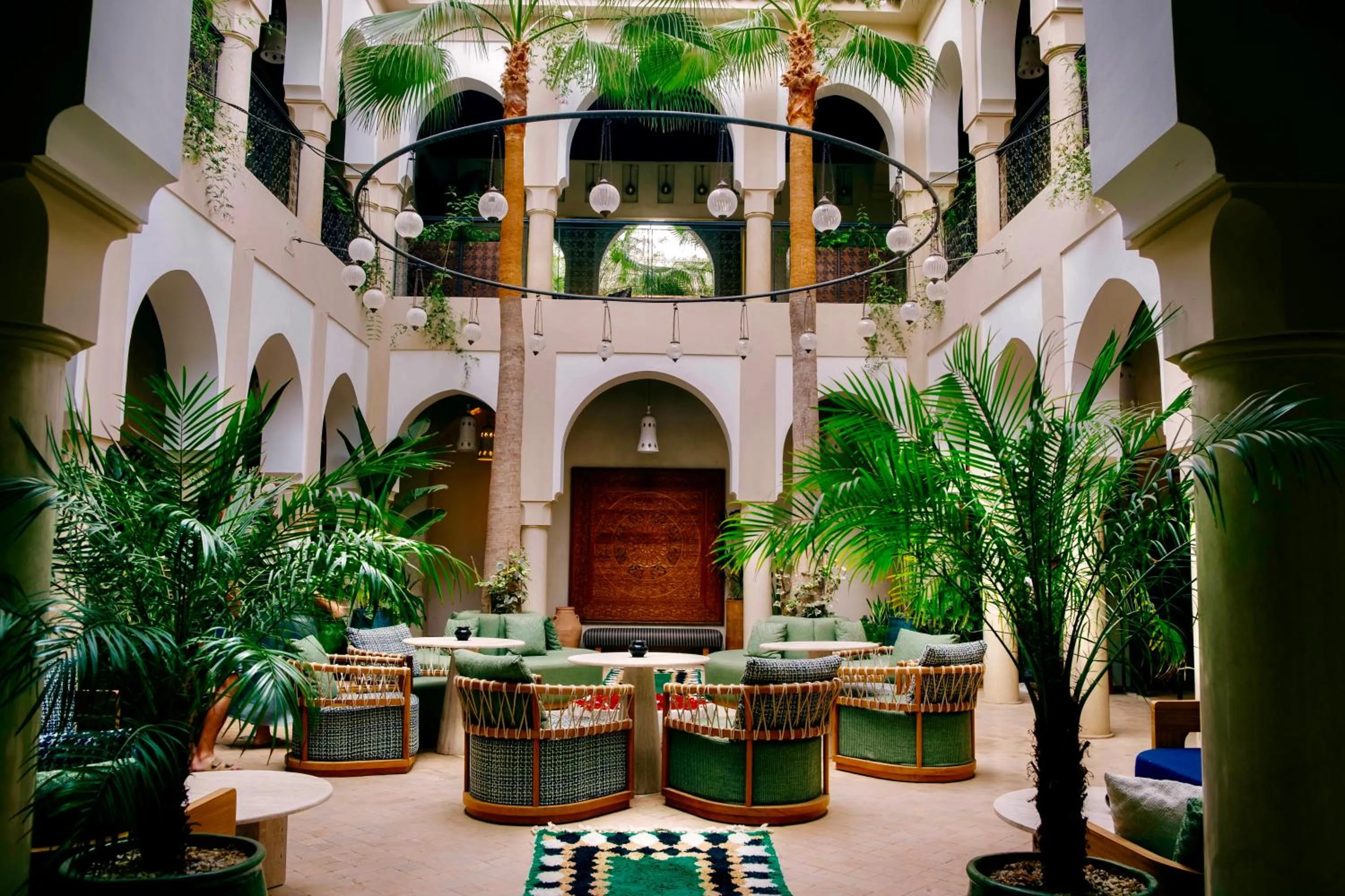 Patio in Riad Nashira & Spa