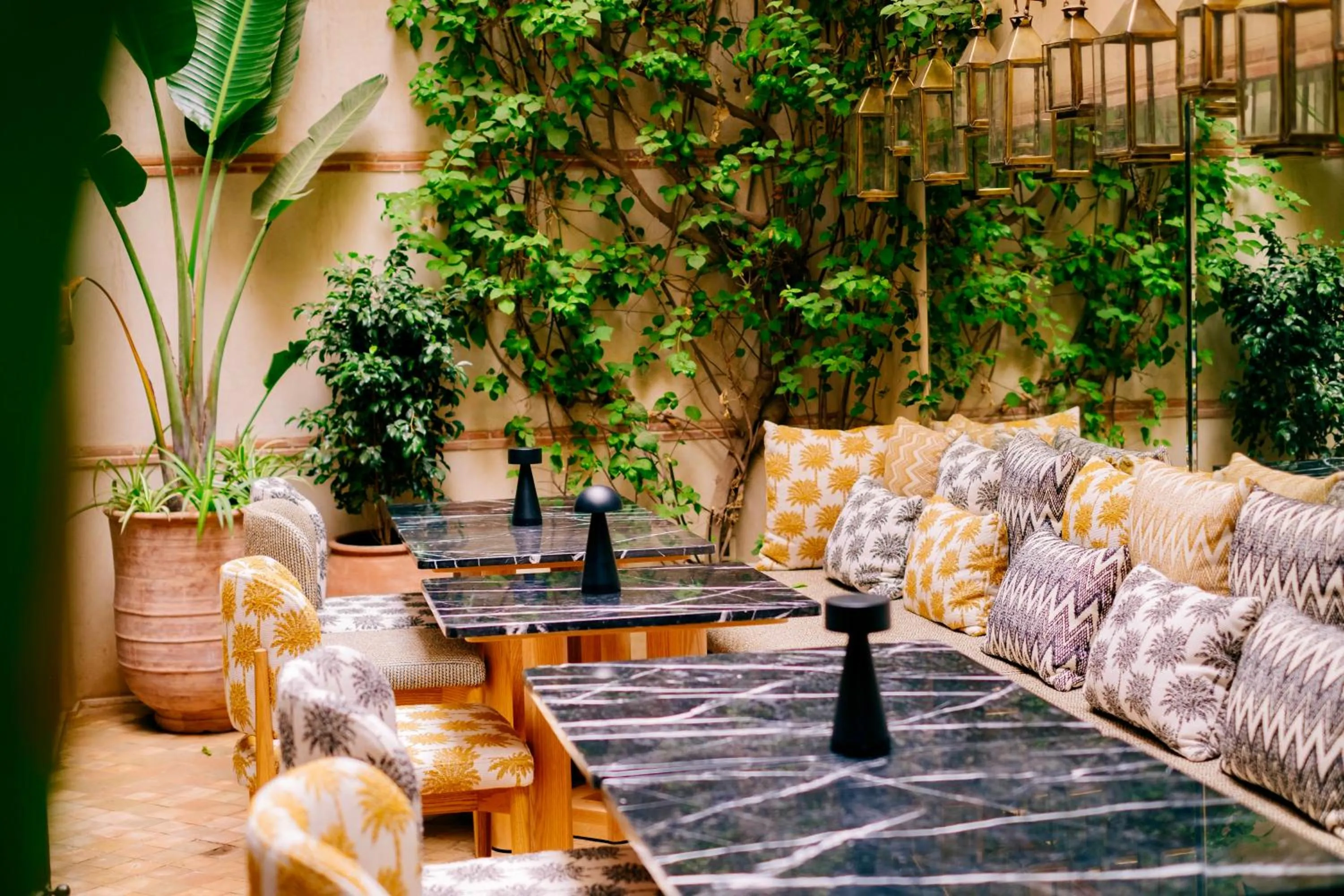 Restaurant/places to eat in Riad Nashira & Spa