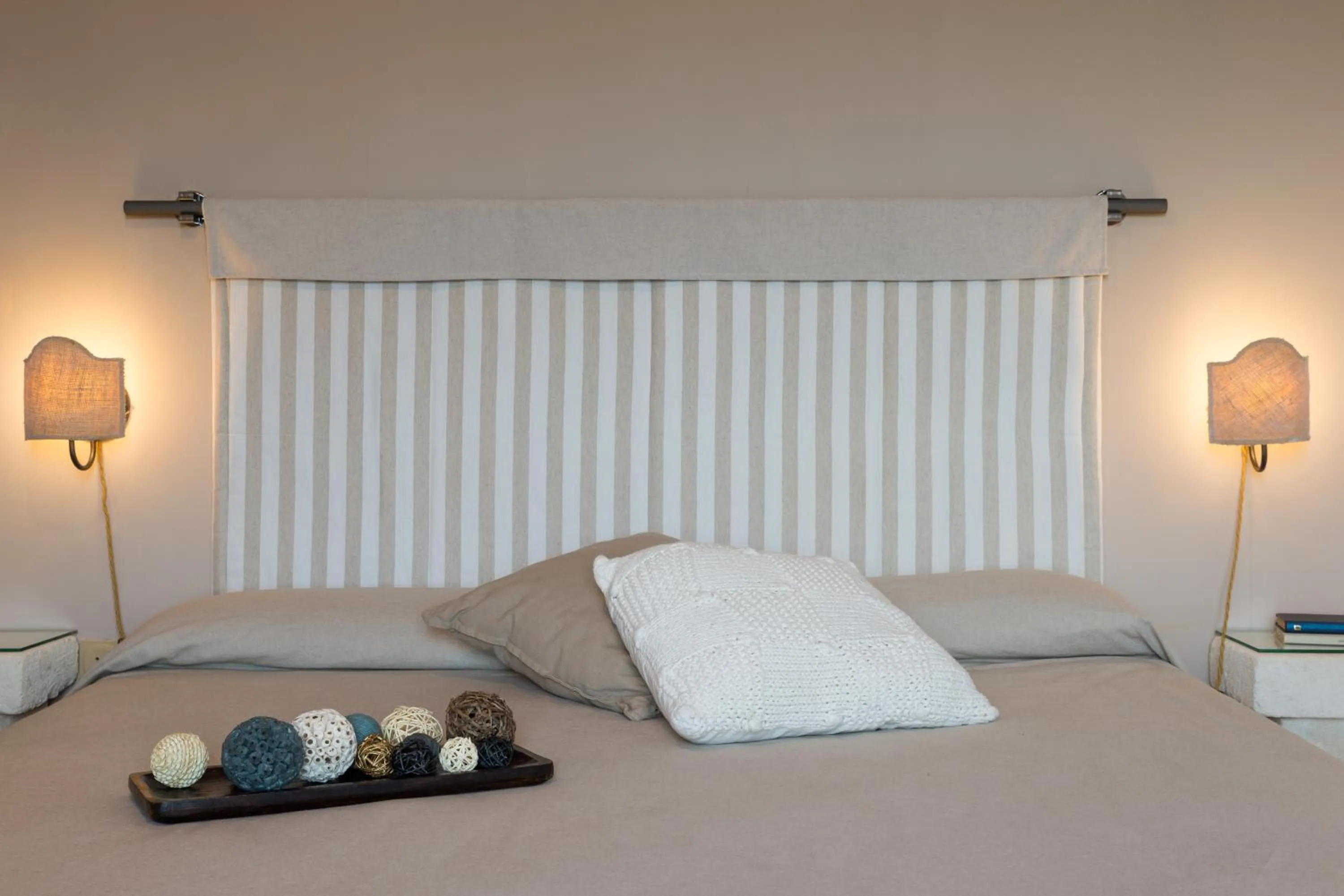 Bed in Piccolo Hotel Villa Rosa