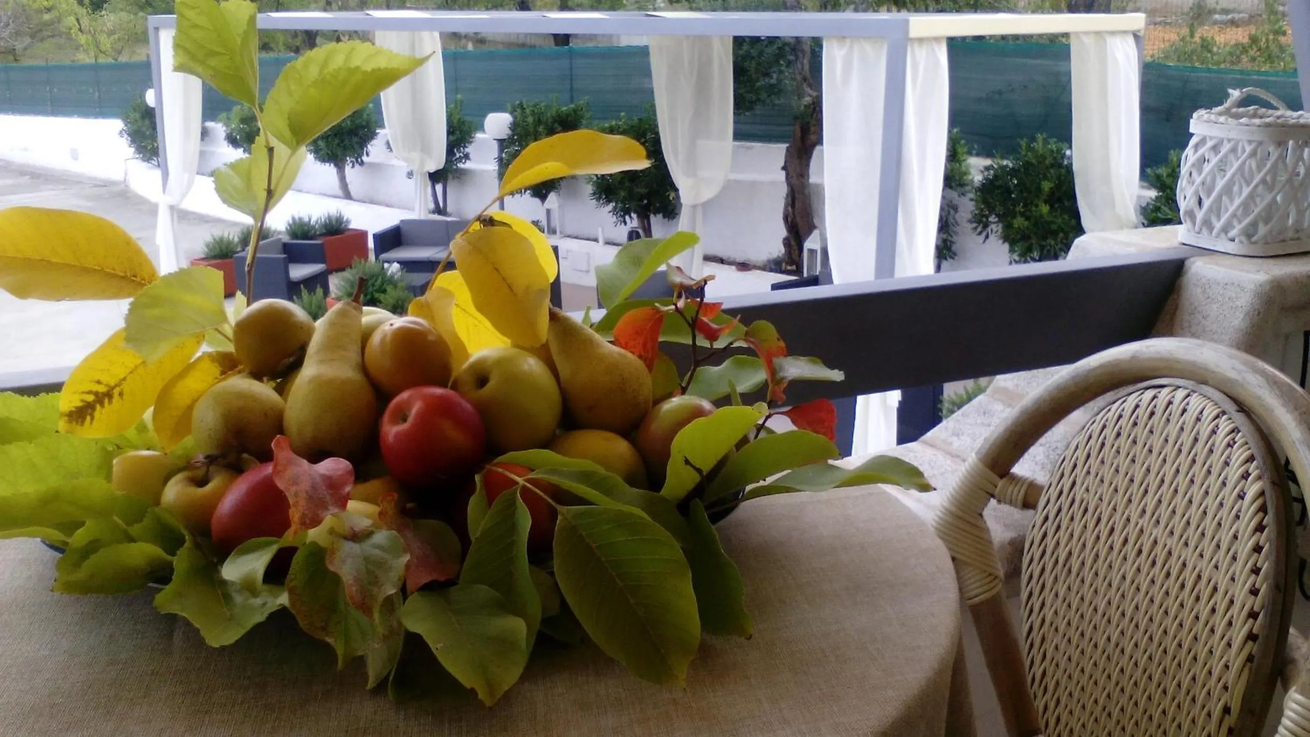 Decorative detail in Piccolo Hotel Villa Rosa