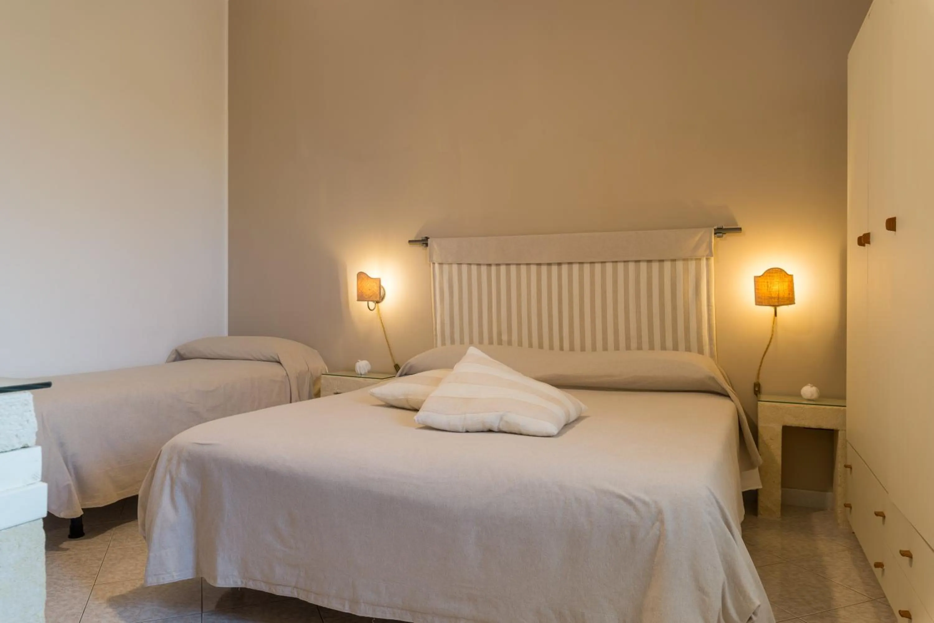 Bed in Piccolo Hotel Villa Rosa