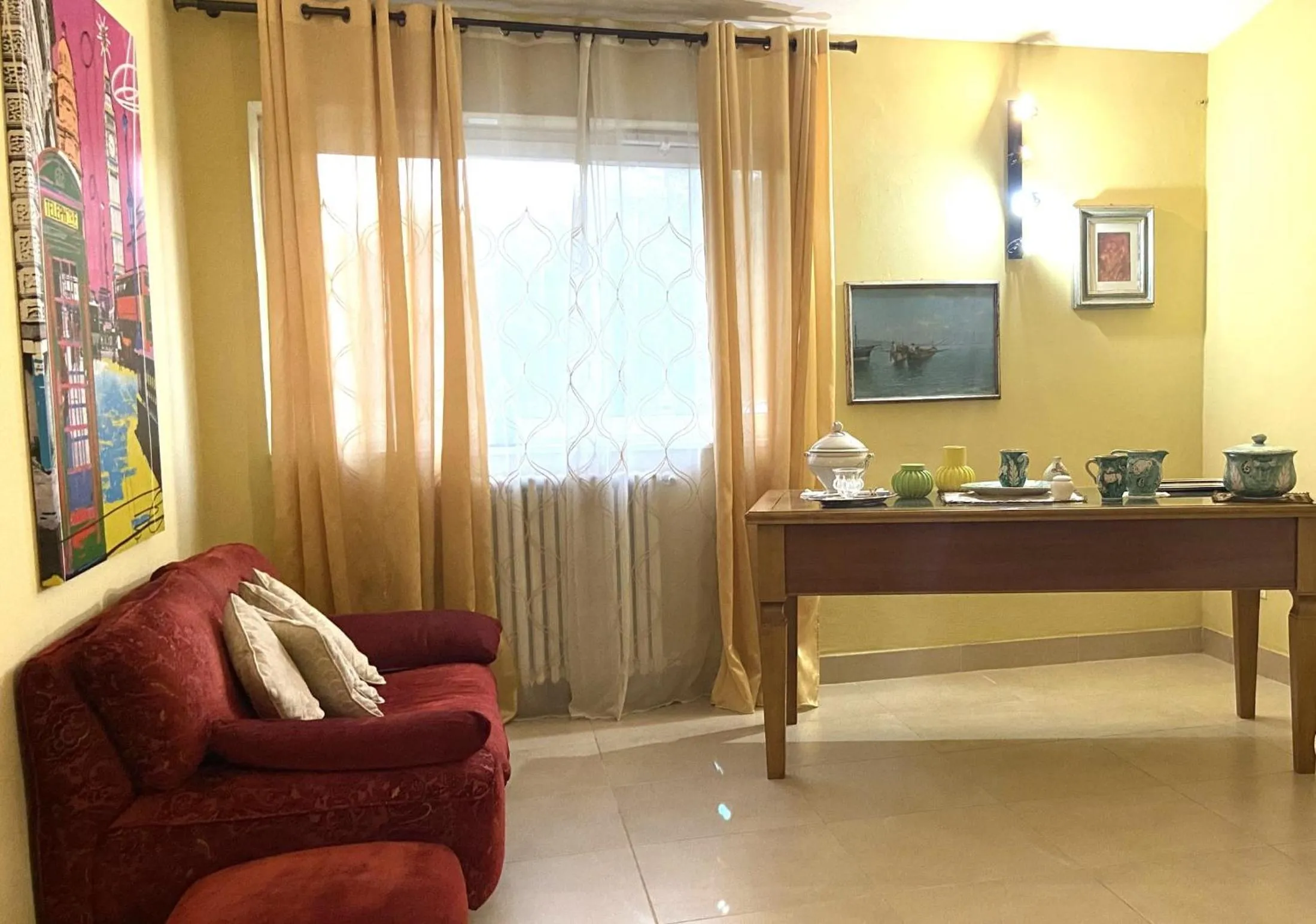 Living room in B&B Trulli e Mare