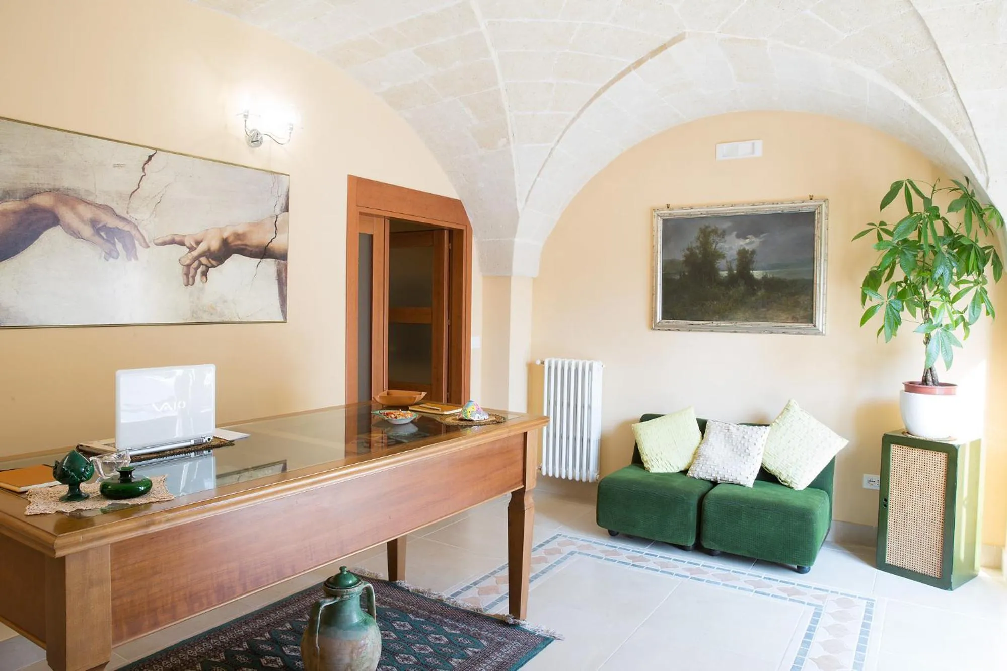 Lobby or reception in B&B Trulli e Mare