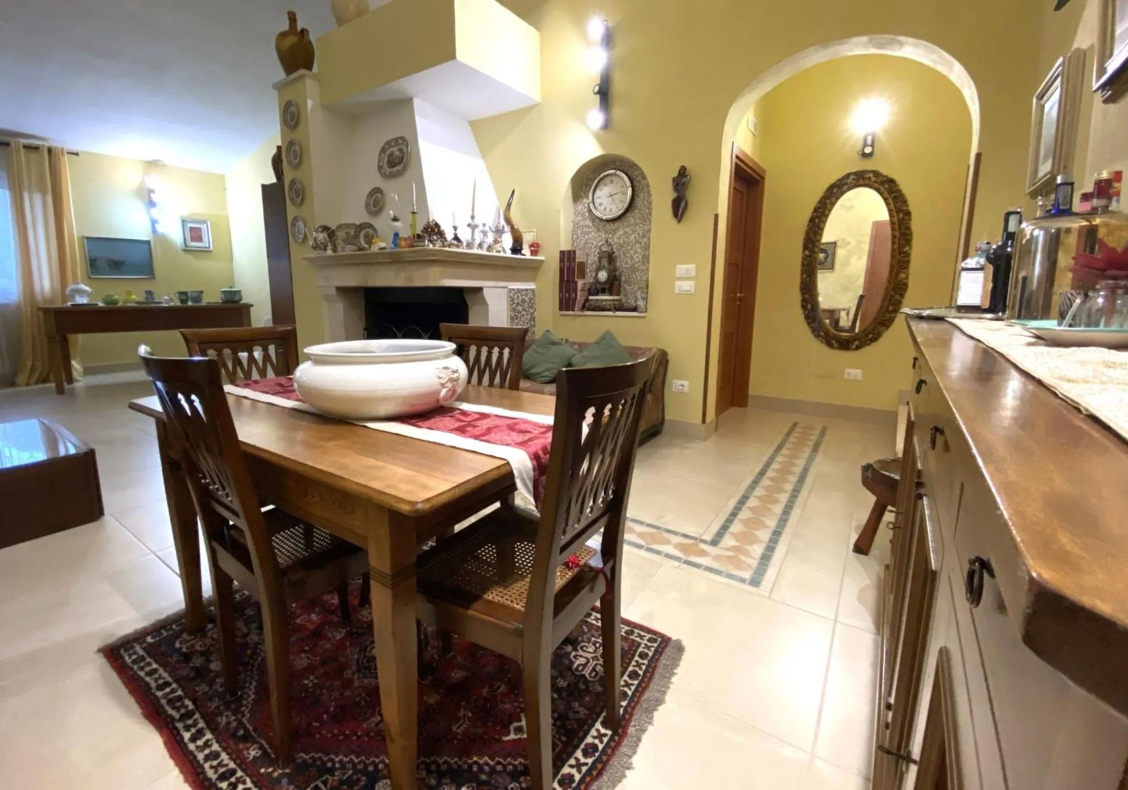 Living room in B&B Trulli e Mare