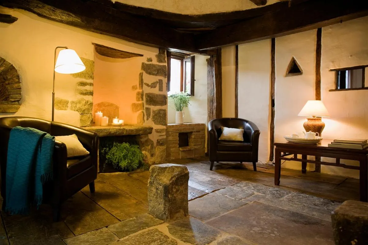 Bed in Hotel Akerreta