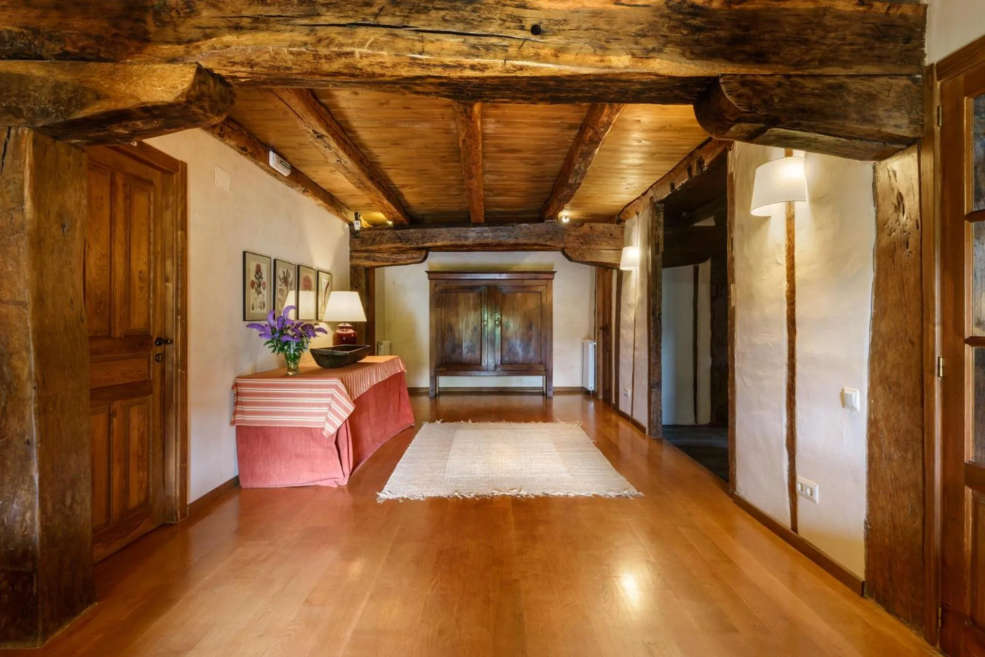 Bed in Hotel Akerreta