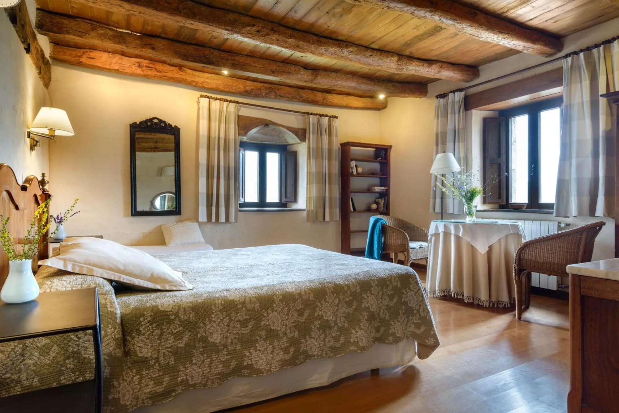 Bed in Hotel Akerreta