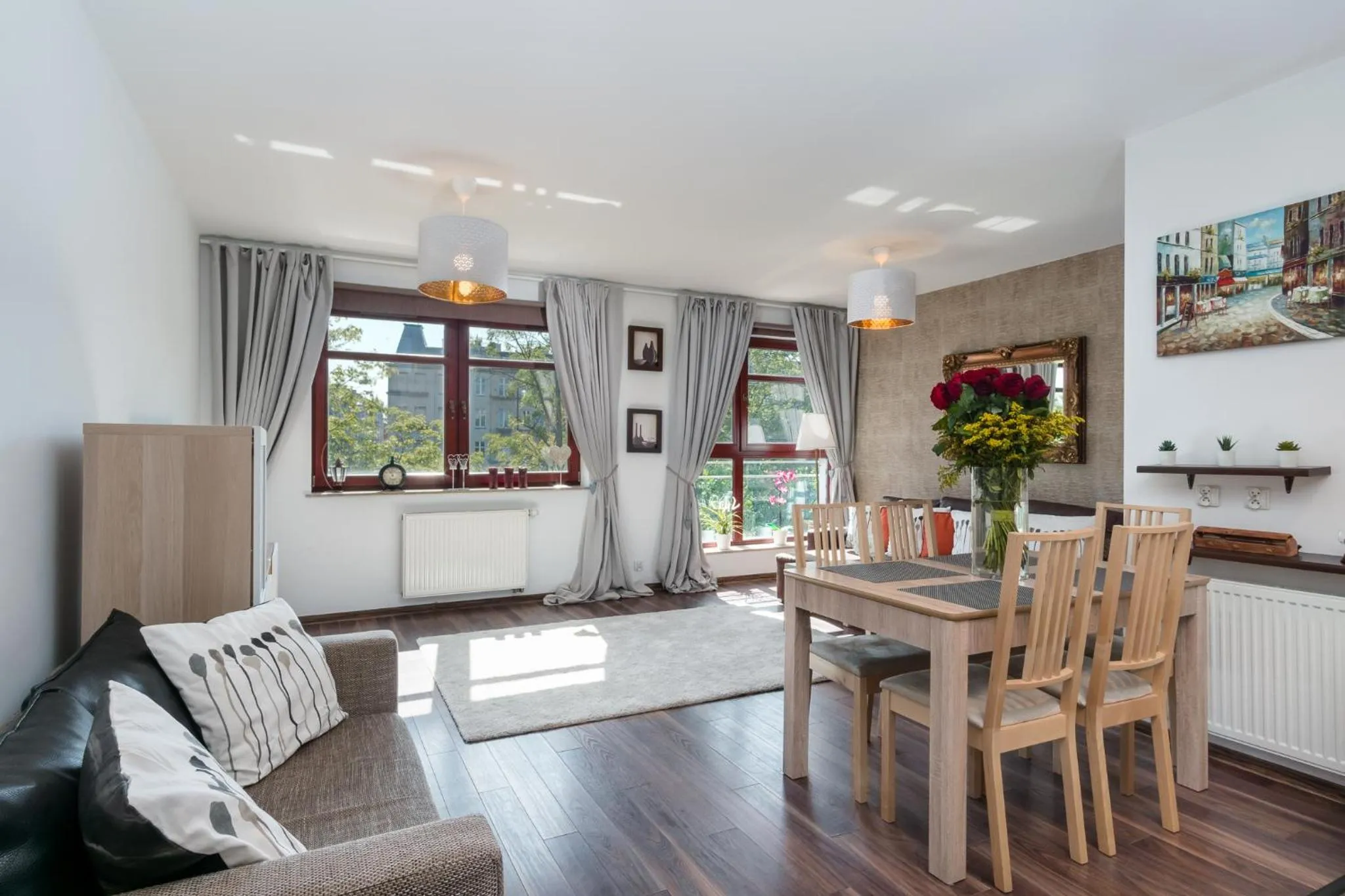 Living room in Elite Apartments by the River