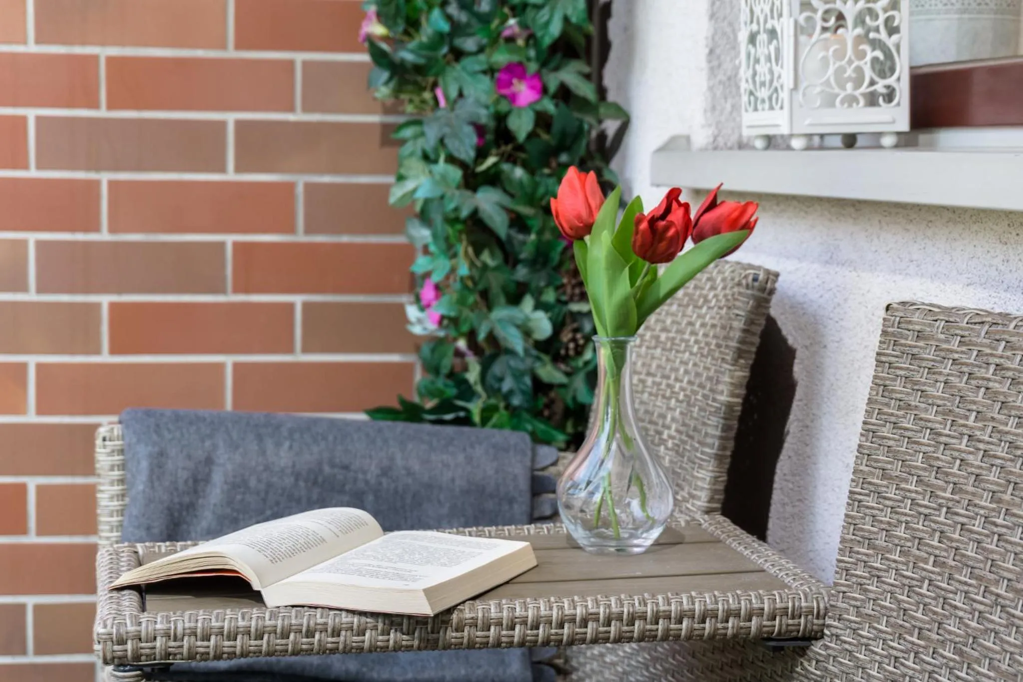 Patio in Elite Apartments by the River