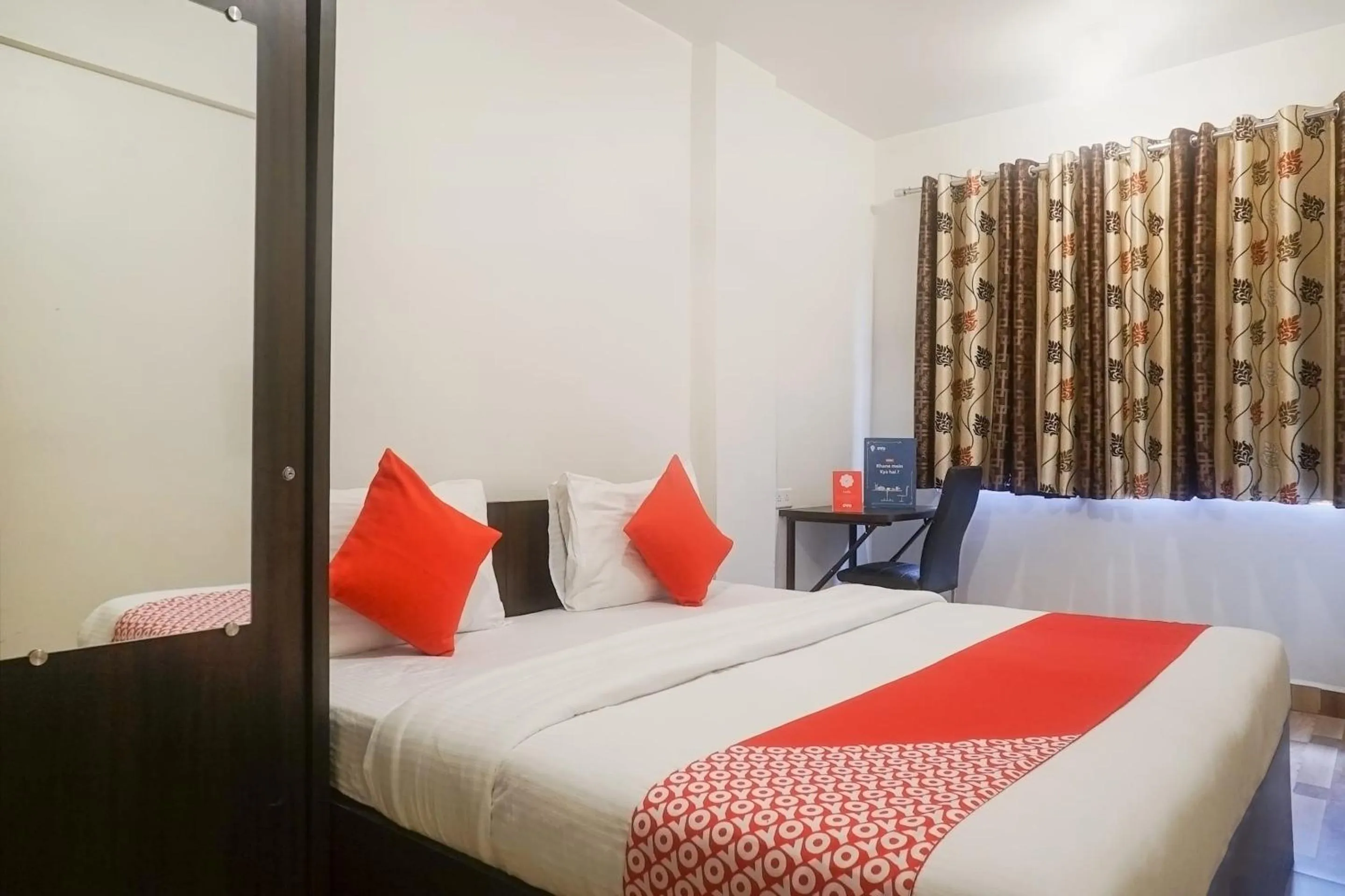 Bedroom, Bed in Super Hotel O River View Near Shaniwar Wada