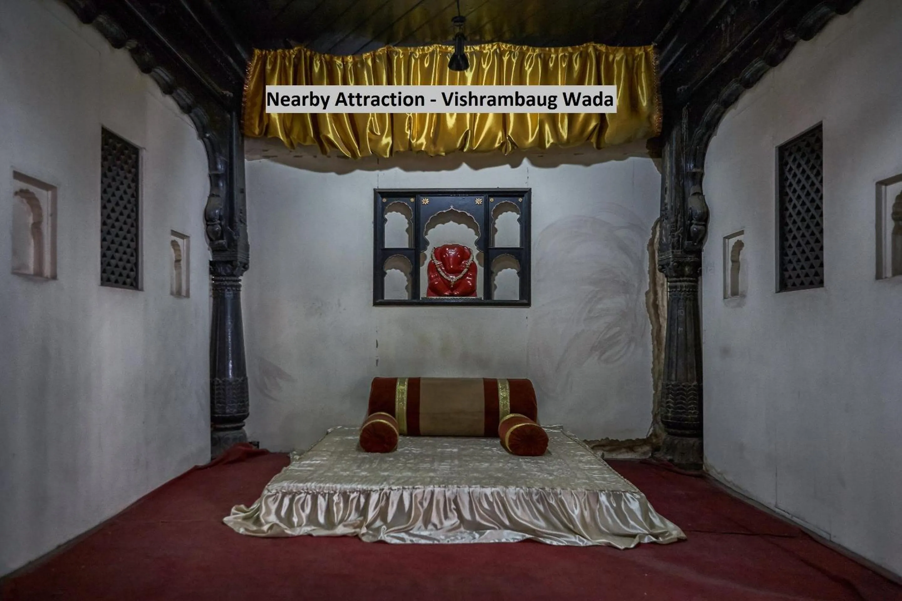 Nearby landmark, Bed in Super Hotel O River View Near Shaniwar Wada