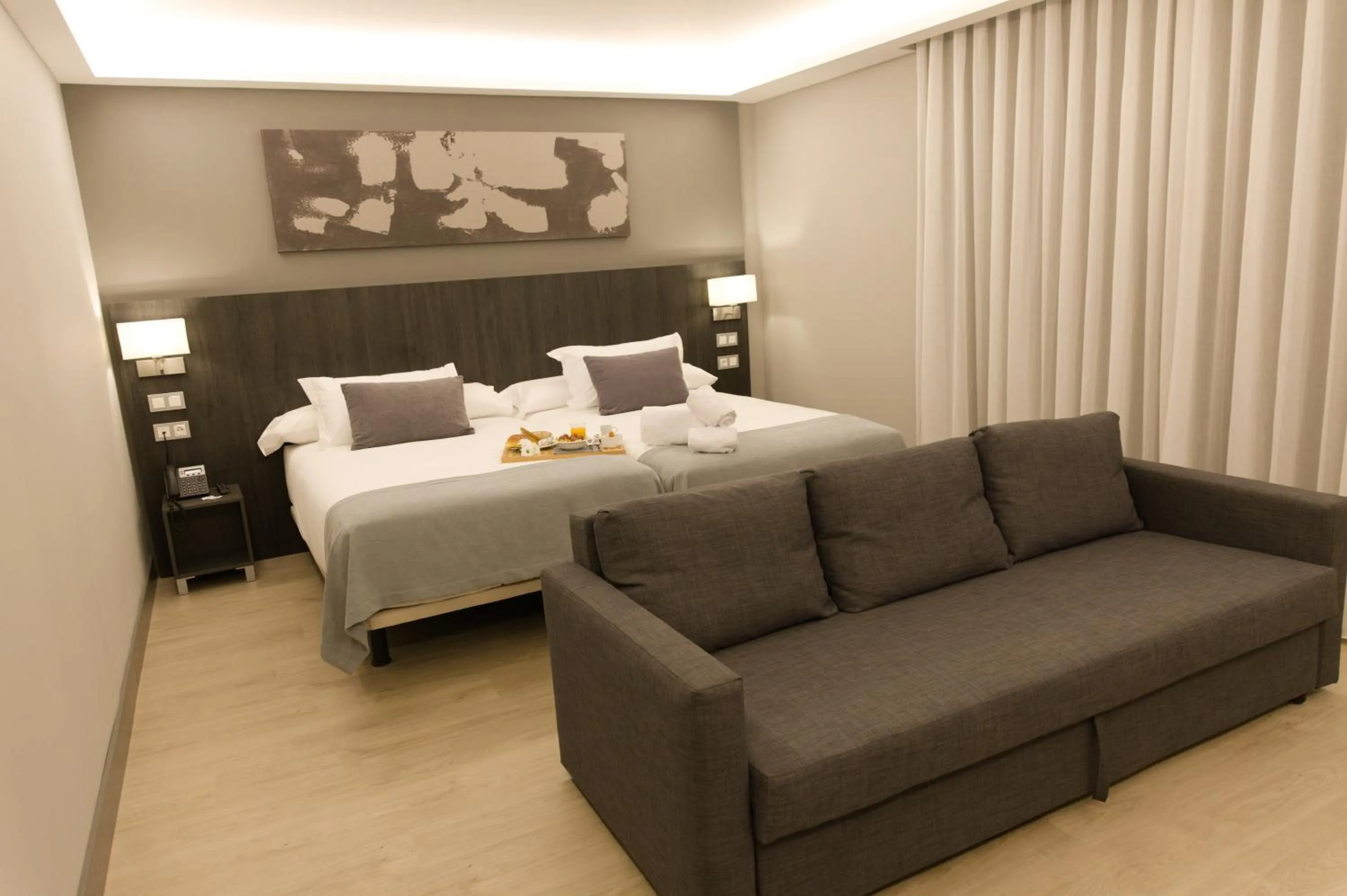 Bed in Hotel Cruz de la Victoria