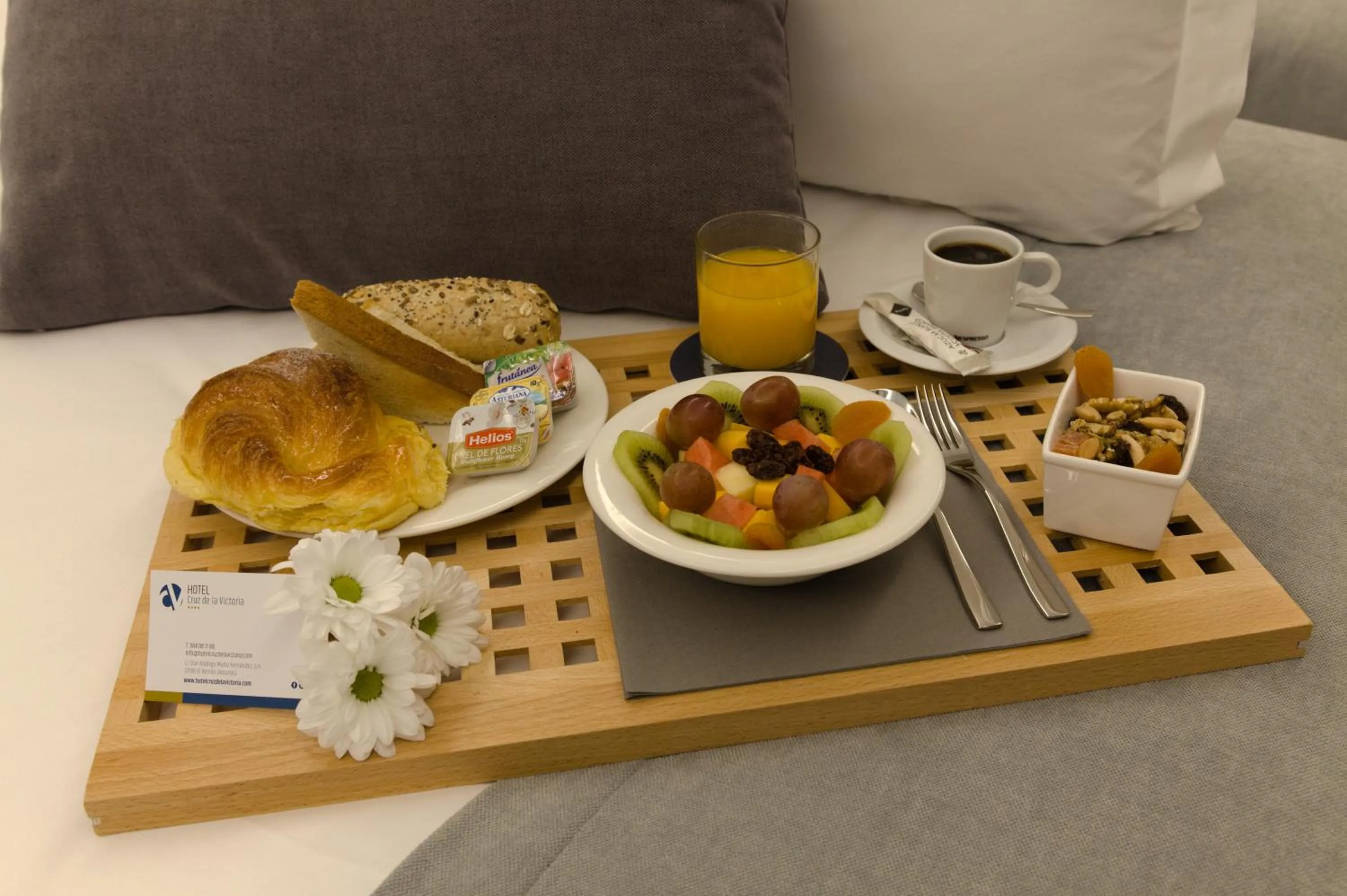 Breakfast in Hotel Cruz de la Victoria