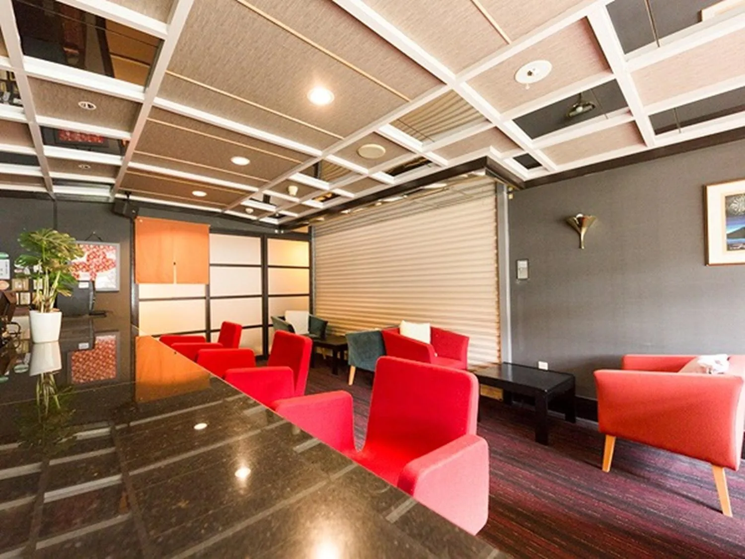 Lounge or bar in LiVEMAX RESORT Kawaji