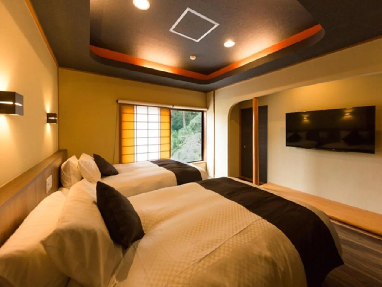 Bedroom, Bed in LiVEMAX RESORT Kawaji