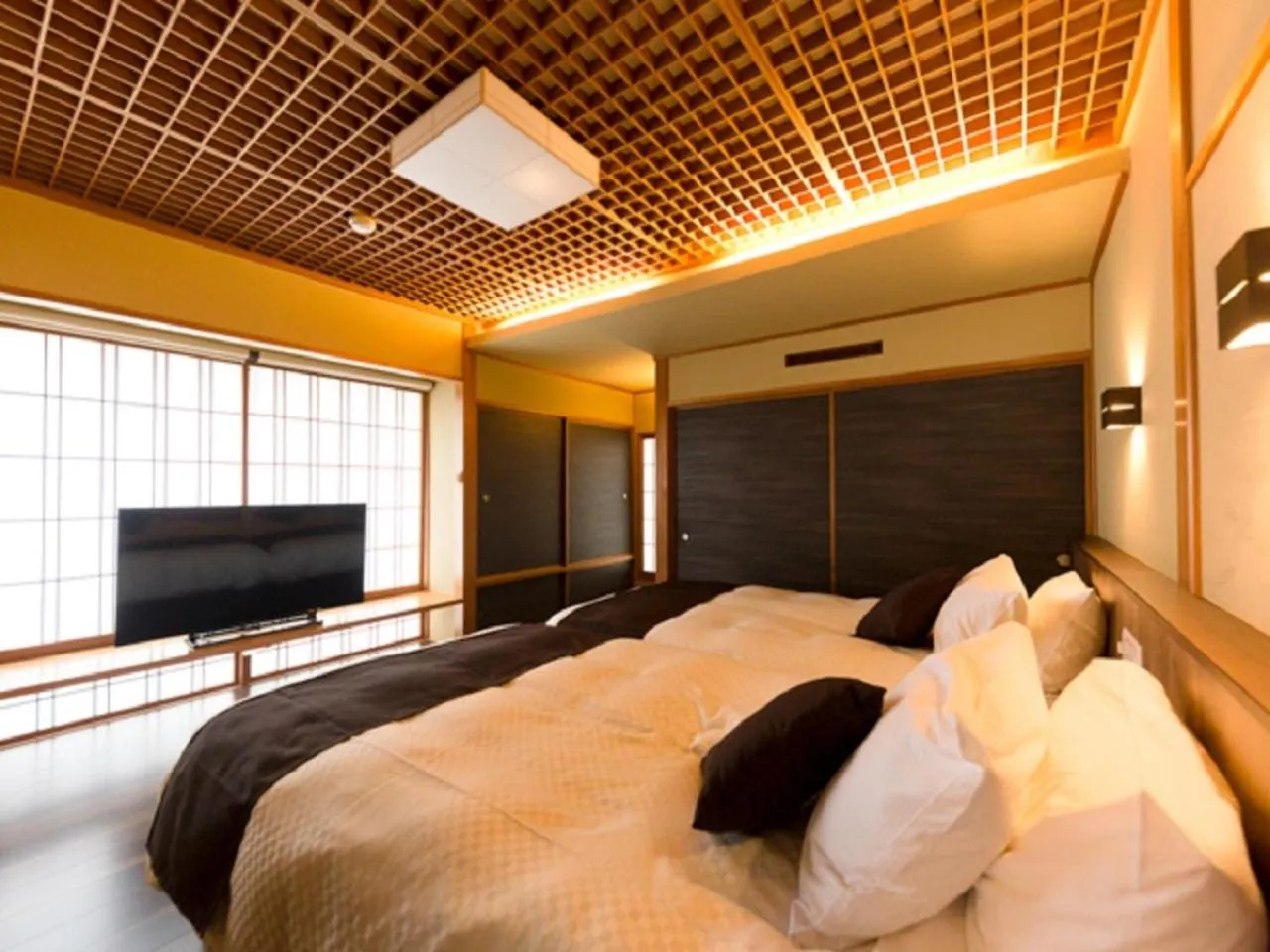 Bedroom, Bed in LiVEMAX RESORT Kawaji