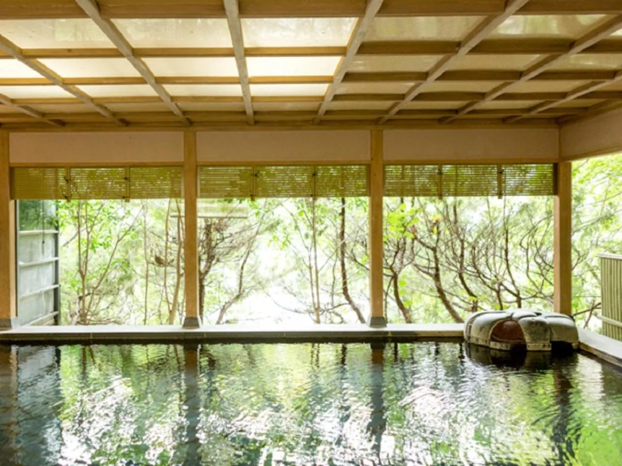 Hot Spring Bath in LiVEMAX RESORT Kawaji