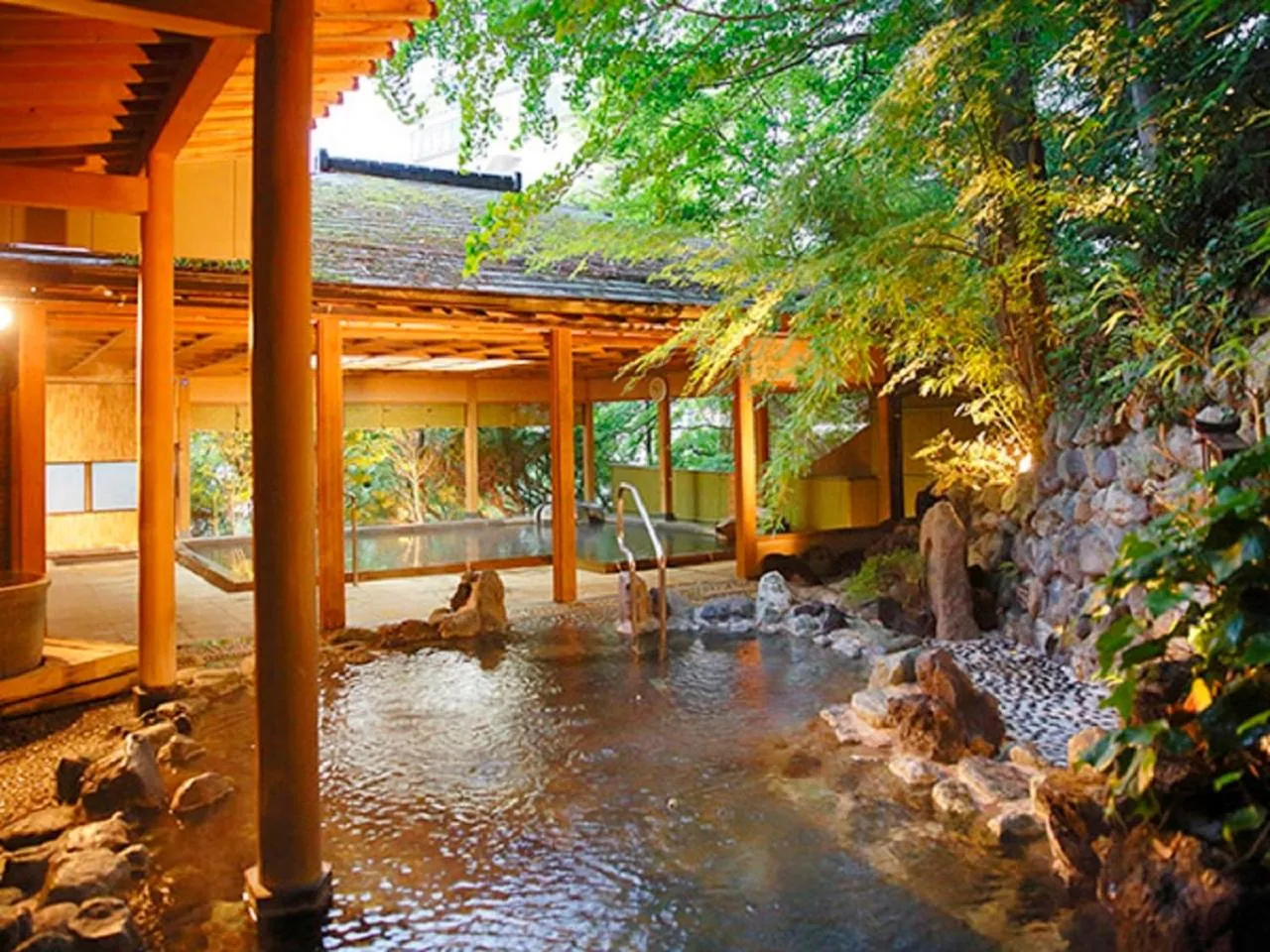 Hot Spring Bath in LiVEMAX RESORT Kawaji
