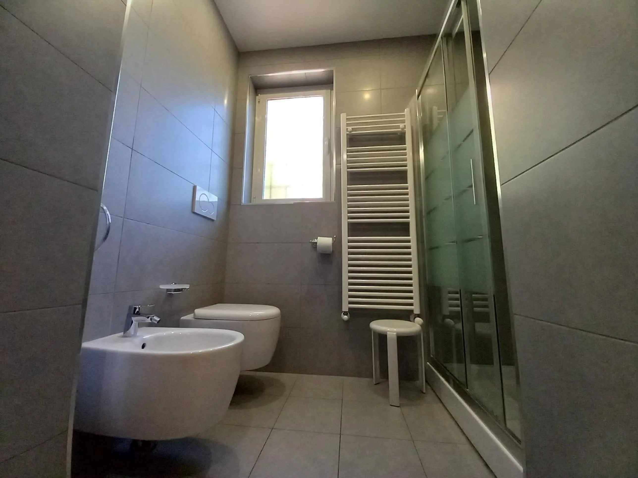 Shower in L'Oasi al Pigneto - Guest house