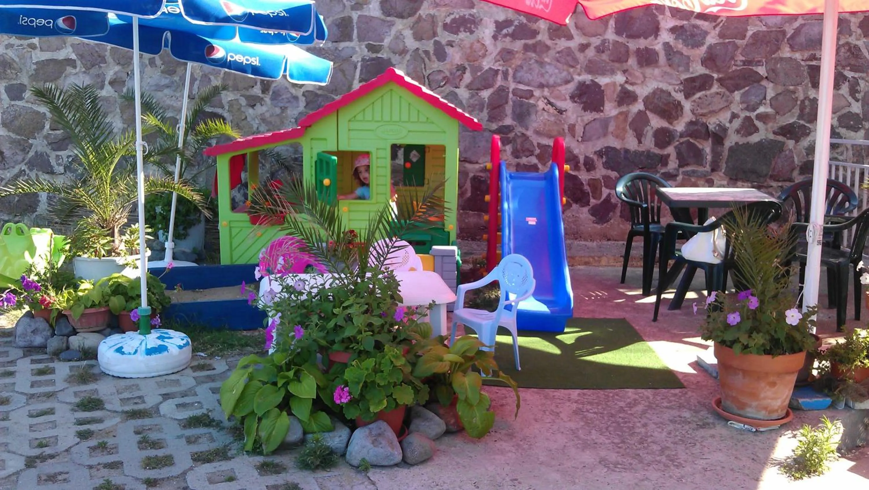 Garden in Hotel Lozite