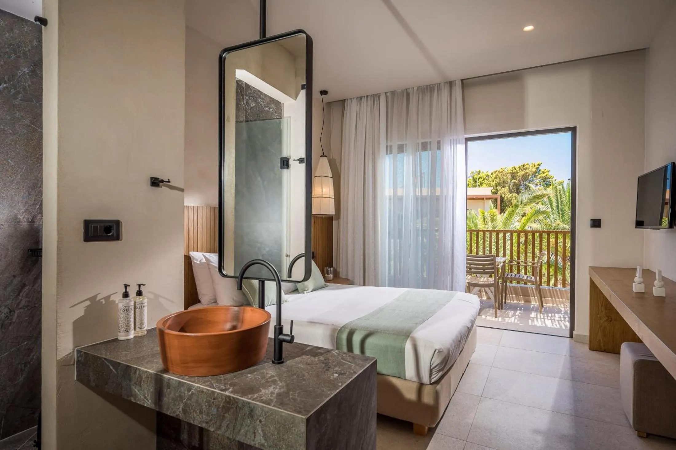 Bedroom, Bed in Stella Village Seaside Hotel