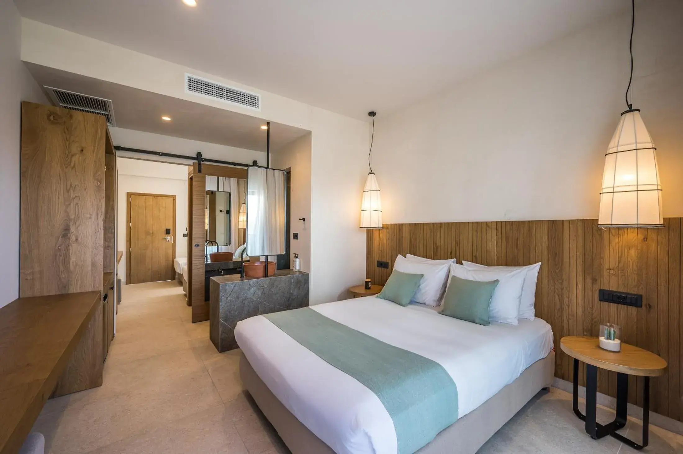 Bedroom, Bed in Stella Village Seaside Hotel Bedroom, Bed in Stella Village Seaside Hotel