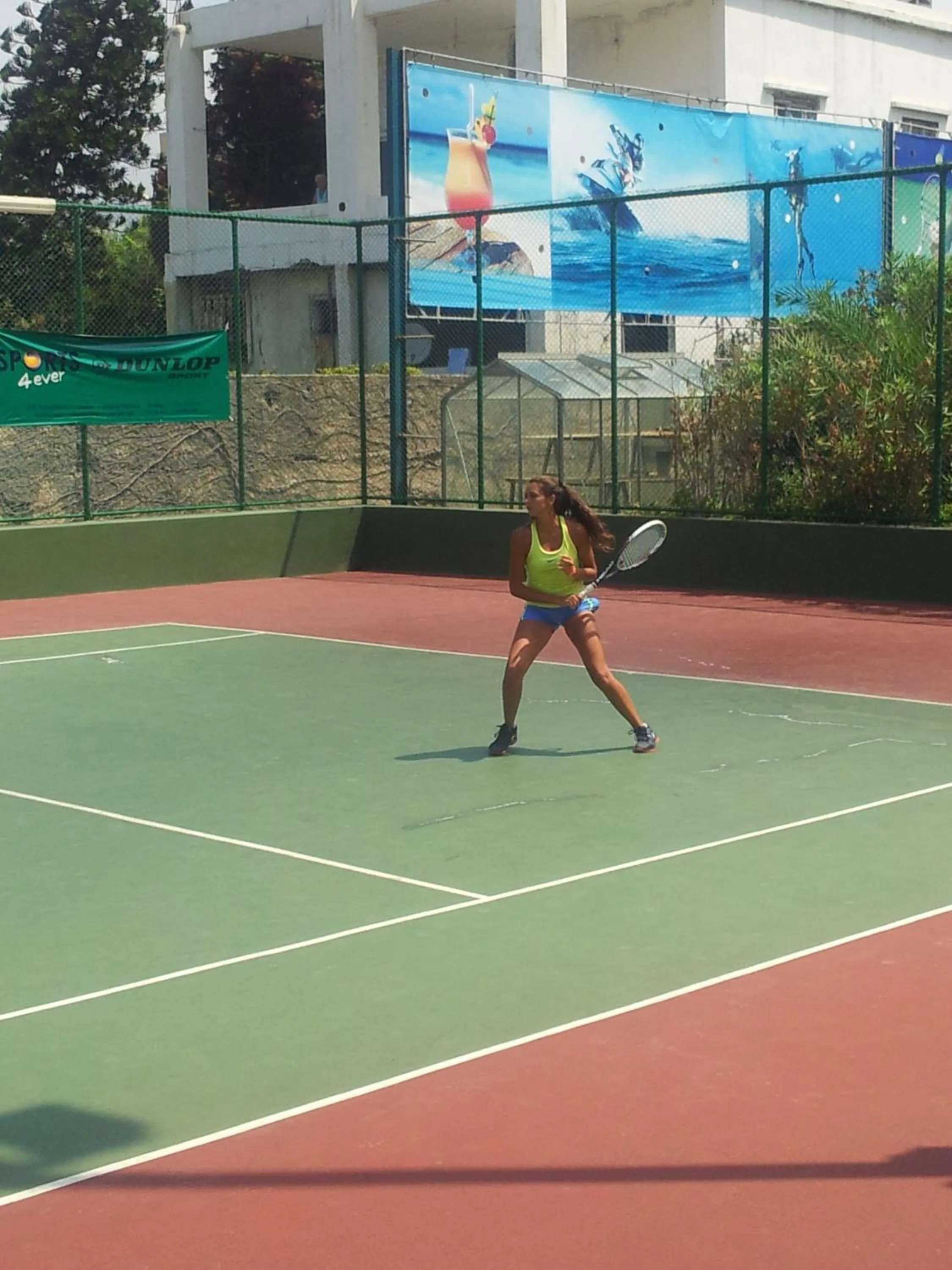 Tennis court in Cimer SafraMarine Beach Resort
