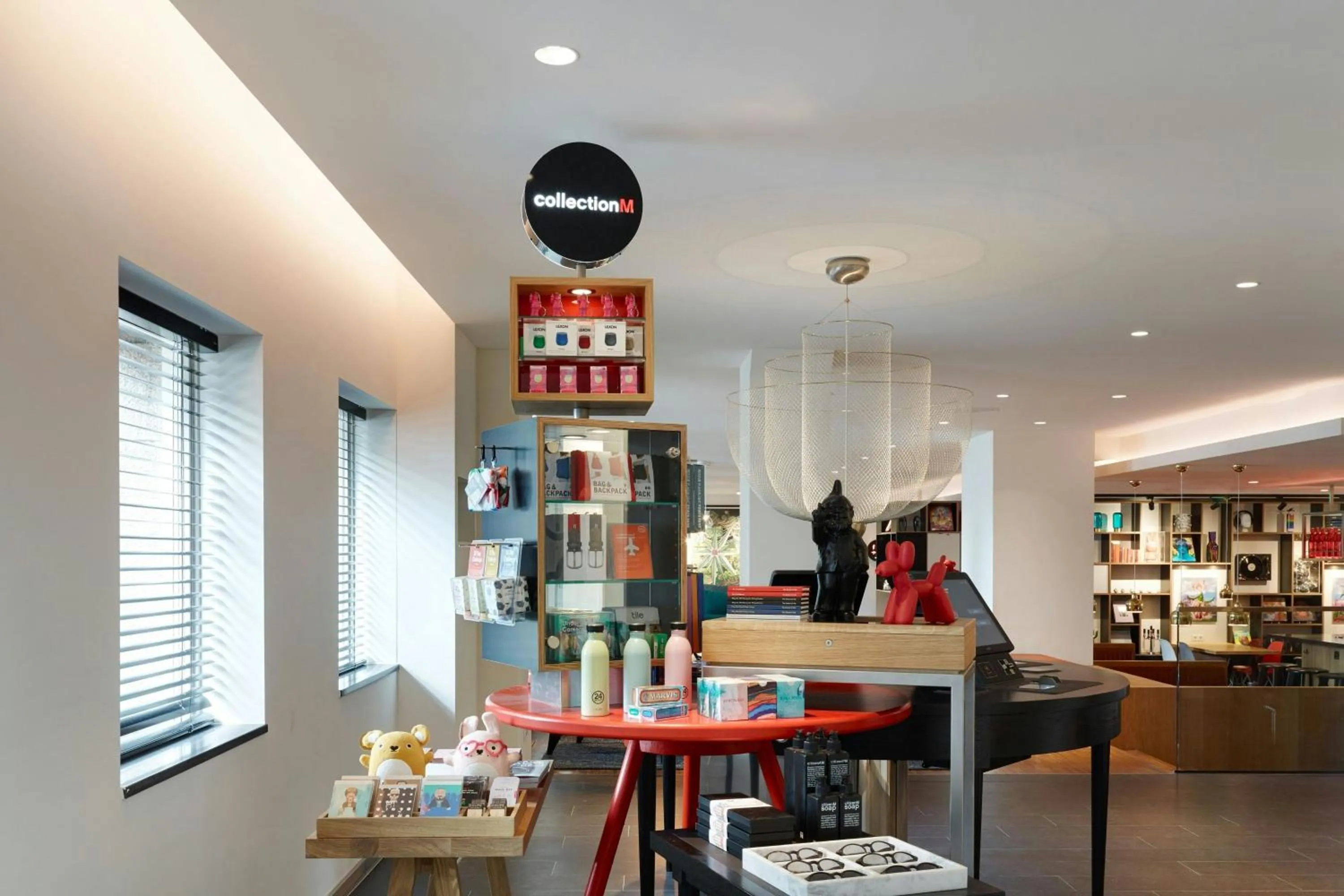 Lobby or reception in citizenM Amstel Amsterdam