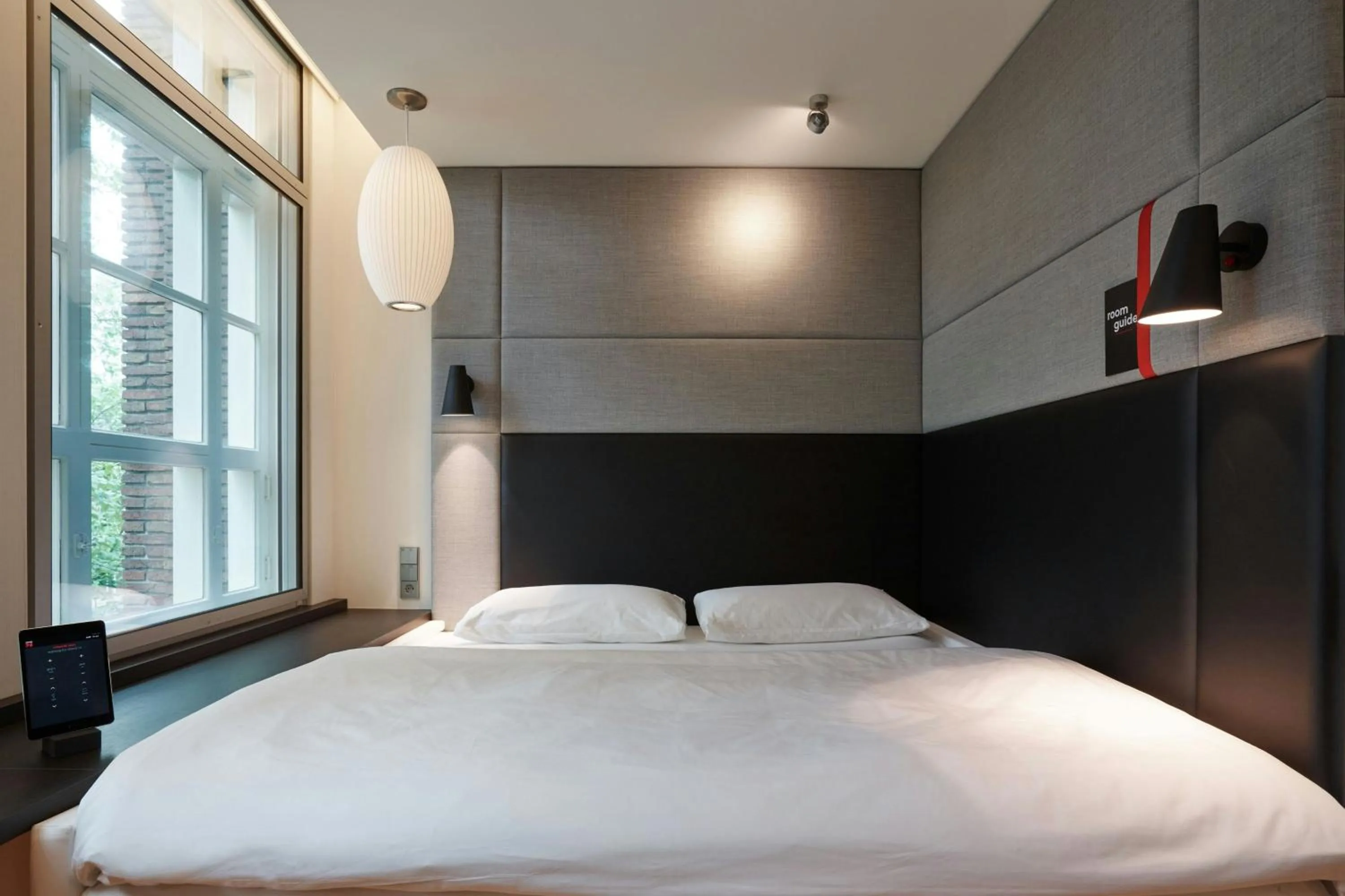 Bedroom, Bed in citizenM Amstel Amsterdam
