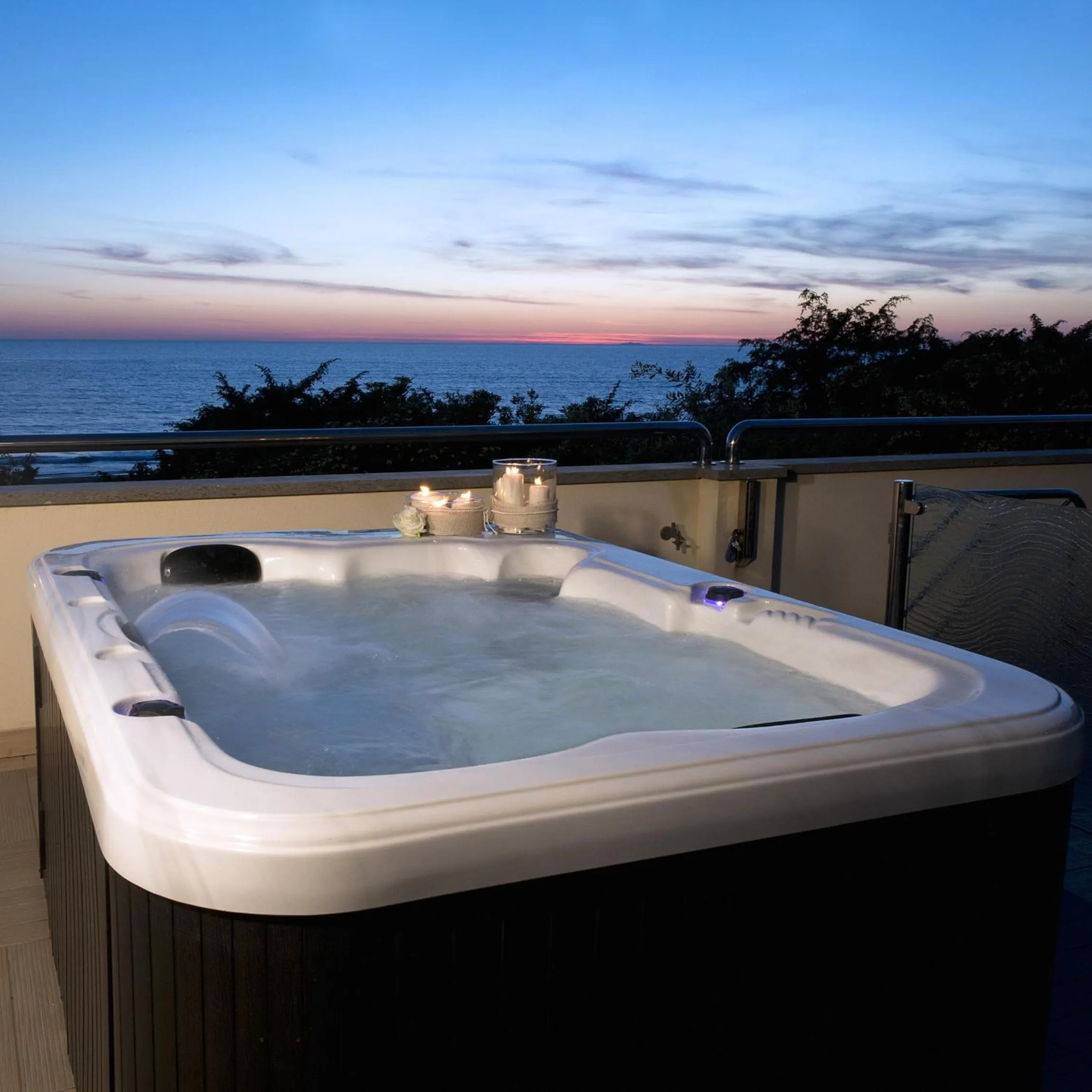 Sunset in Hotel I Ginepri
