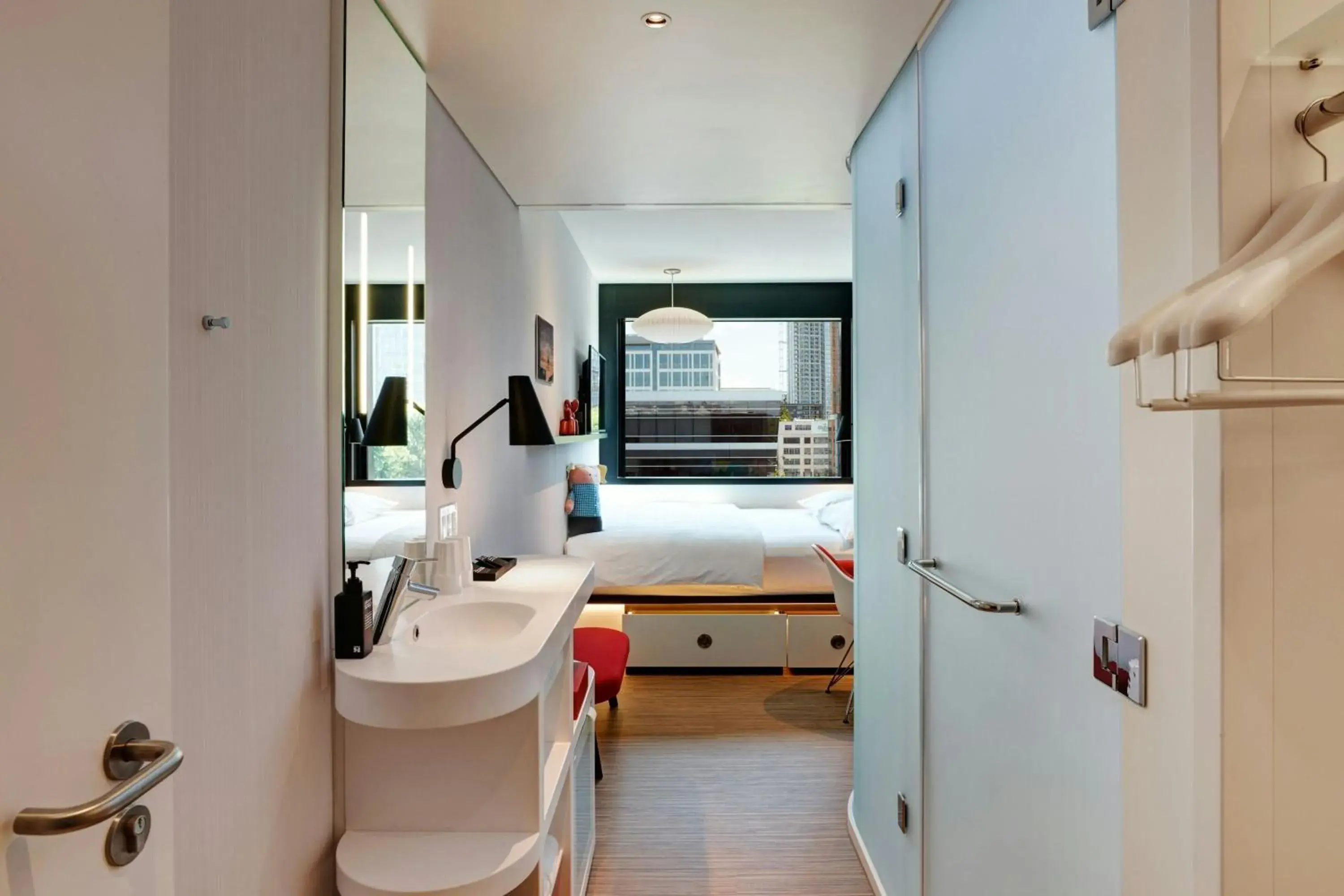 Bedroom, Bed in citizenM Seattle South Lake Bedroom, Bed in citizenM Seattle South Lake