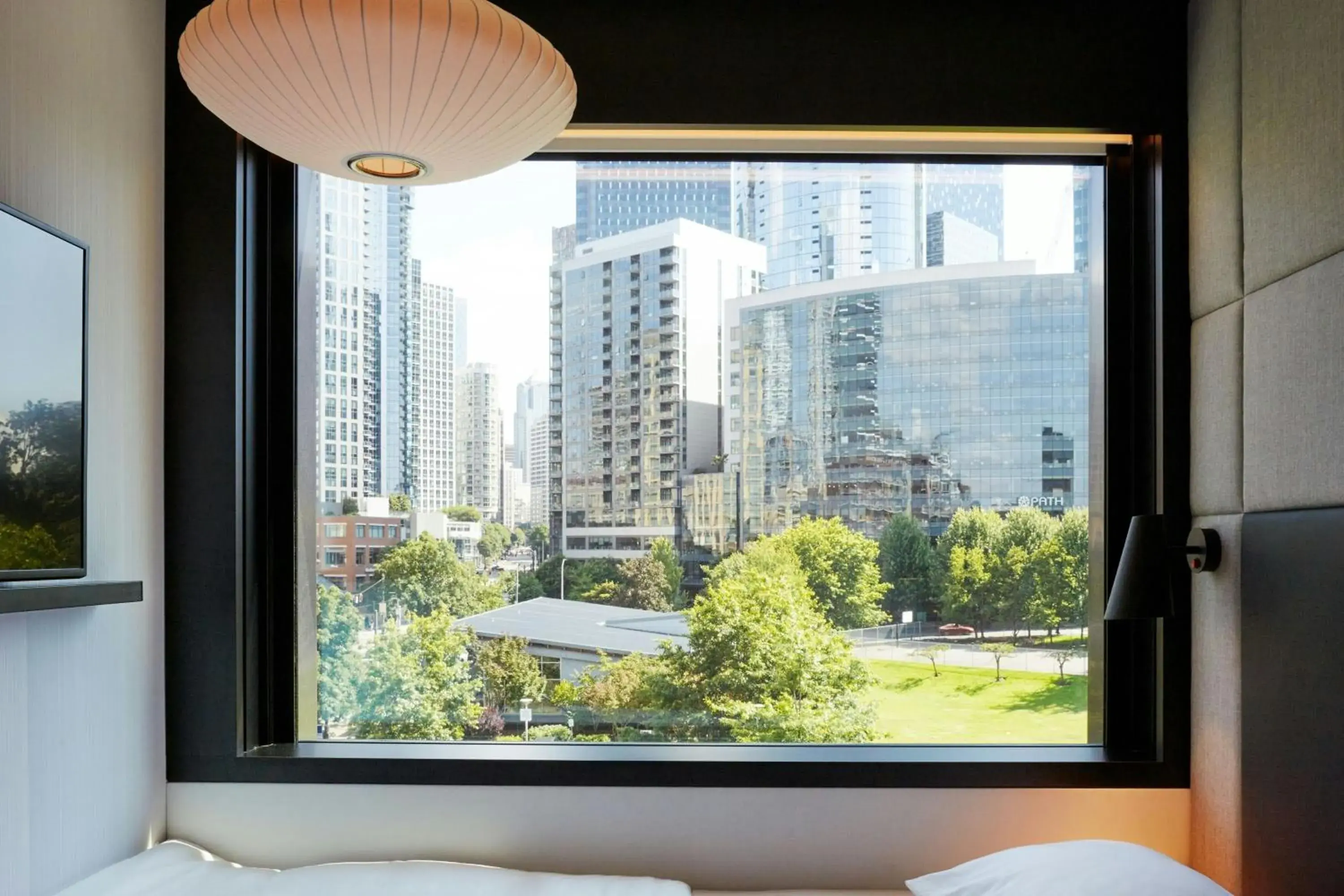 Bedroom in citizenM Seattle South Lake Bedroom in citizenM Seattle South Lake
